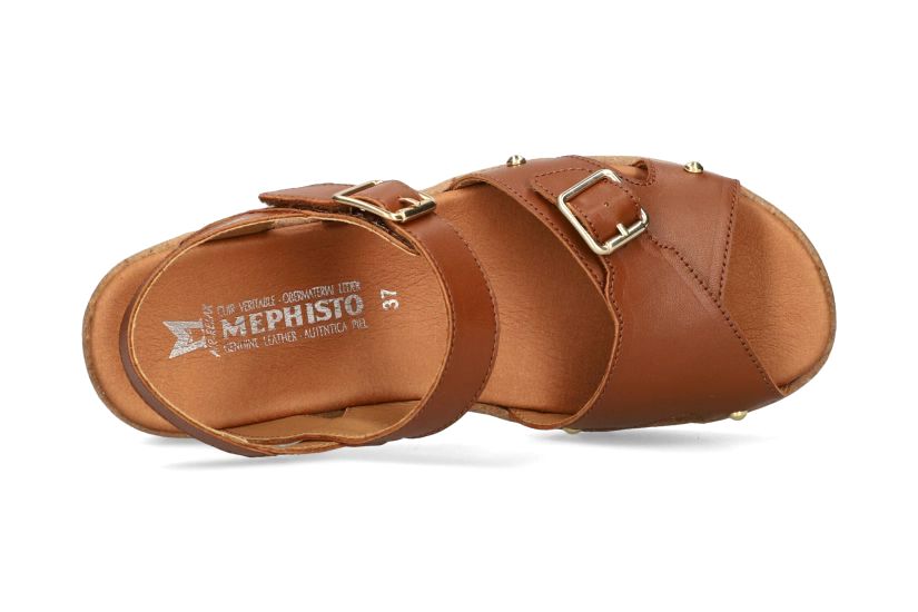 'Fedora' women's sandal - brown