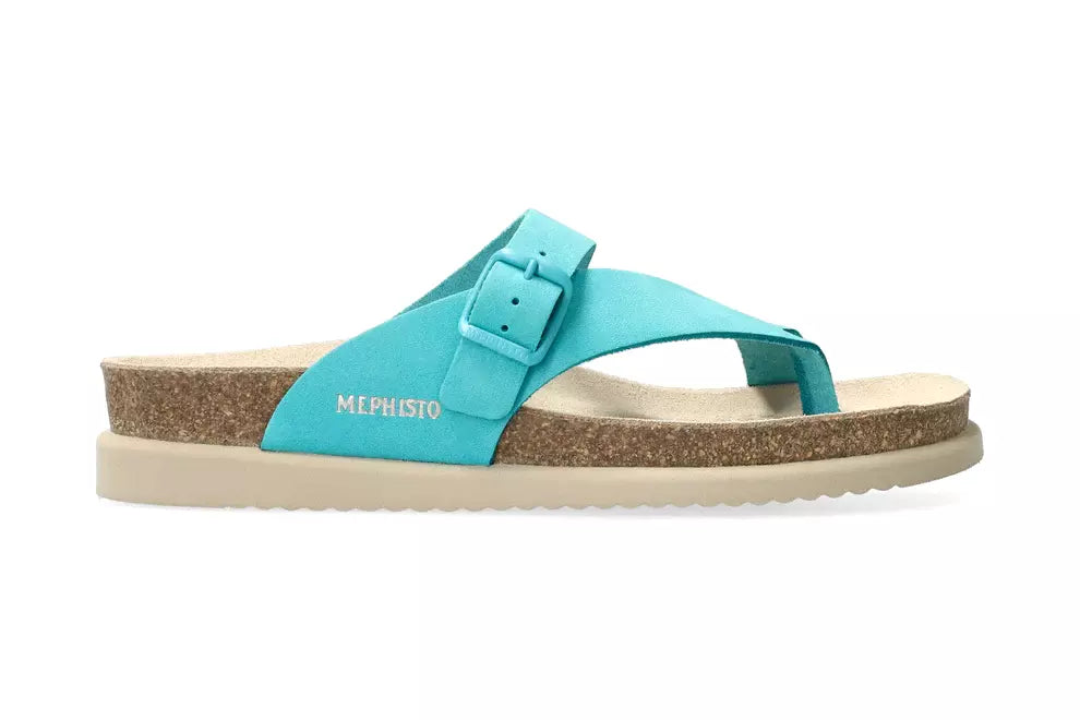 'Helen' women's toe sandal - blue