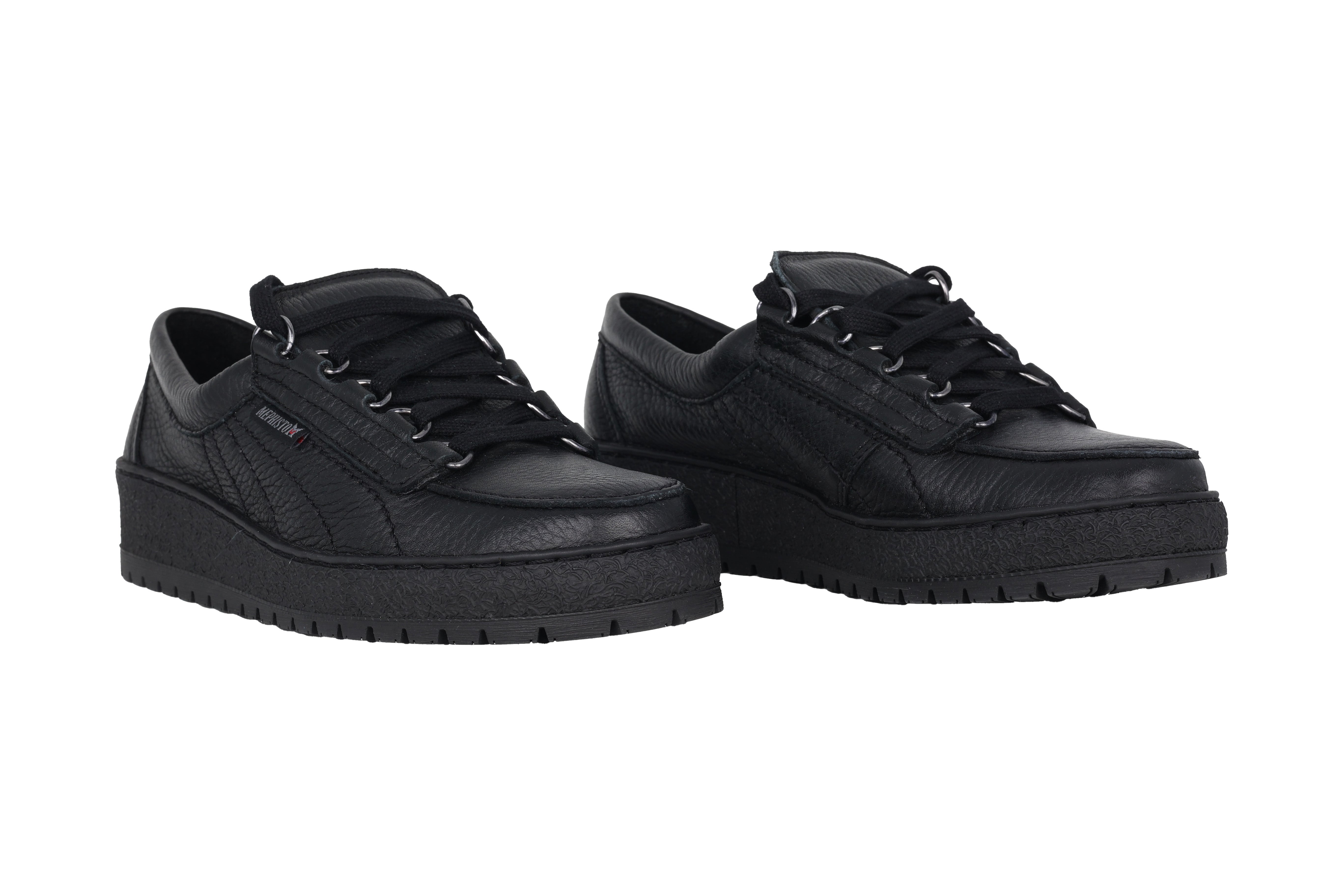 Zapato con cordones para mujer 'Lady' - negro