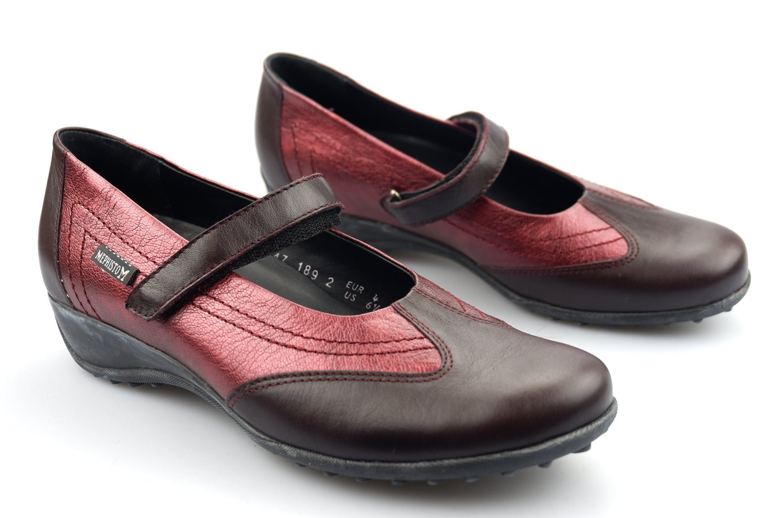 Mephisto LEIDINA Dames Instapper - Chianti Rood - ChaplinschoenenMephisto LEIDINA Dames Instapper - Chianti RoodMephisto