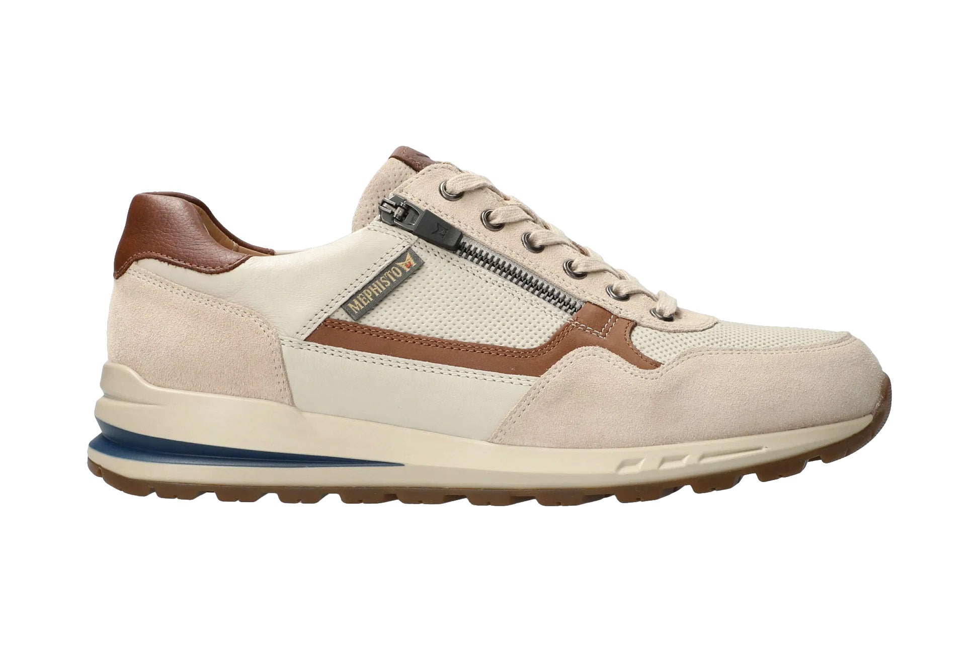 'Bradley' men's lace-up shoes - beige