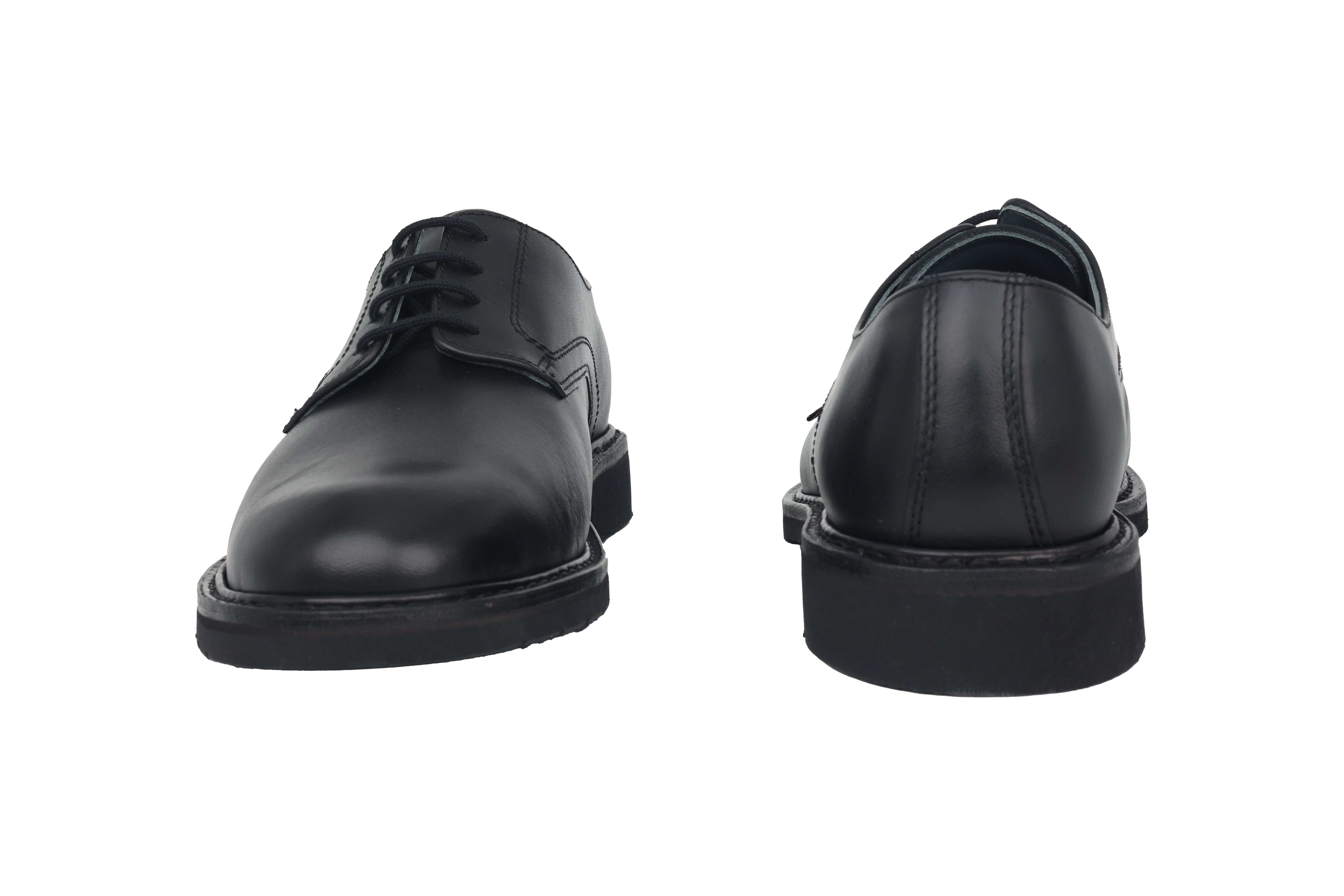 Scarpe stringate fatte a mano Goodyear da uomo "Marlon" - nere