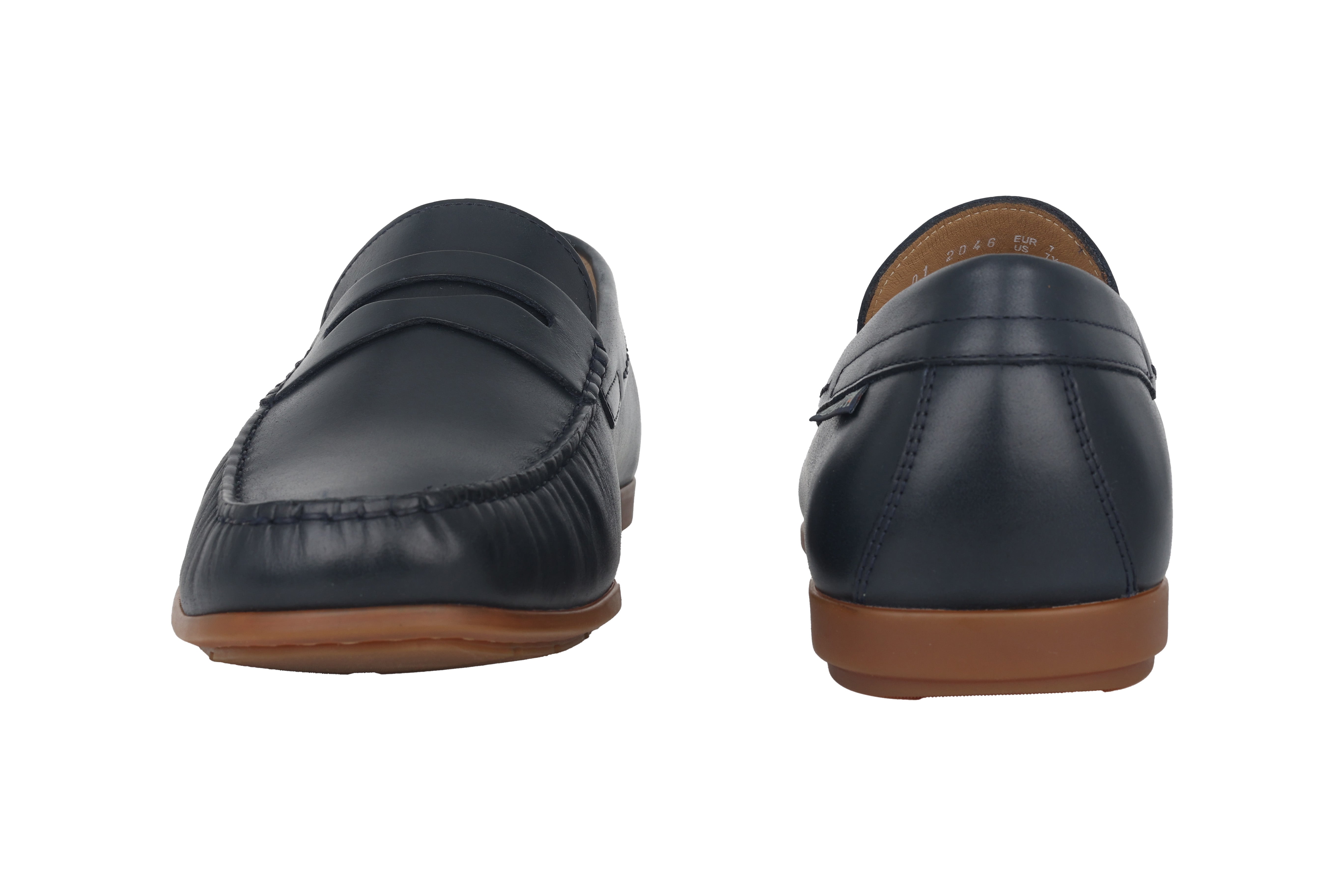 Herenmocassin 'Alyon' - marineblauw