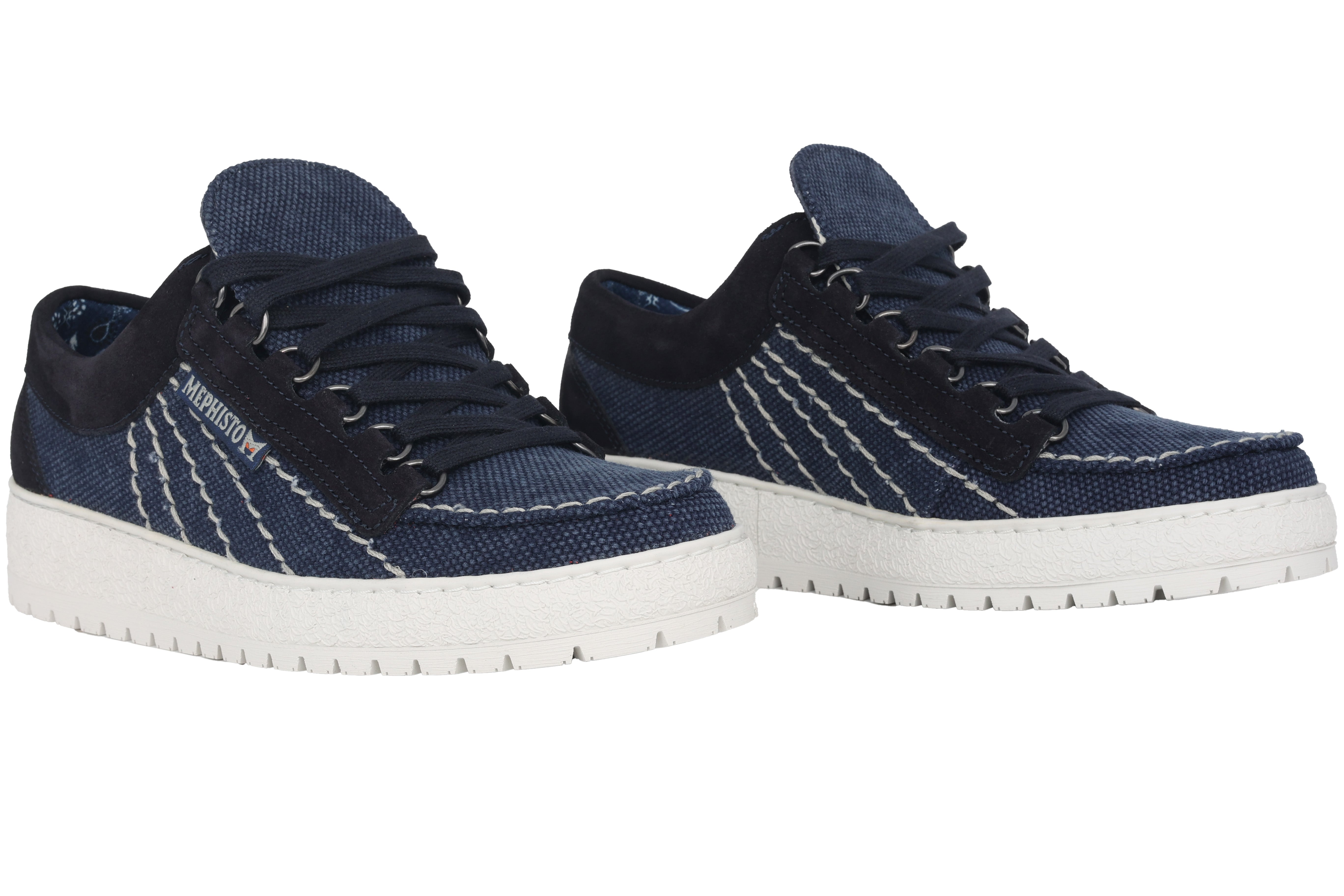 'Rainbow Sun' herenveterschoen - blauw