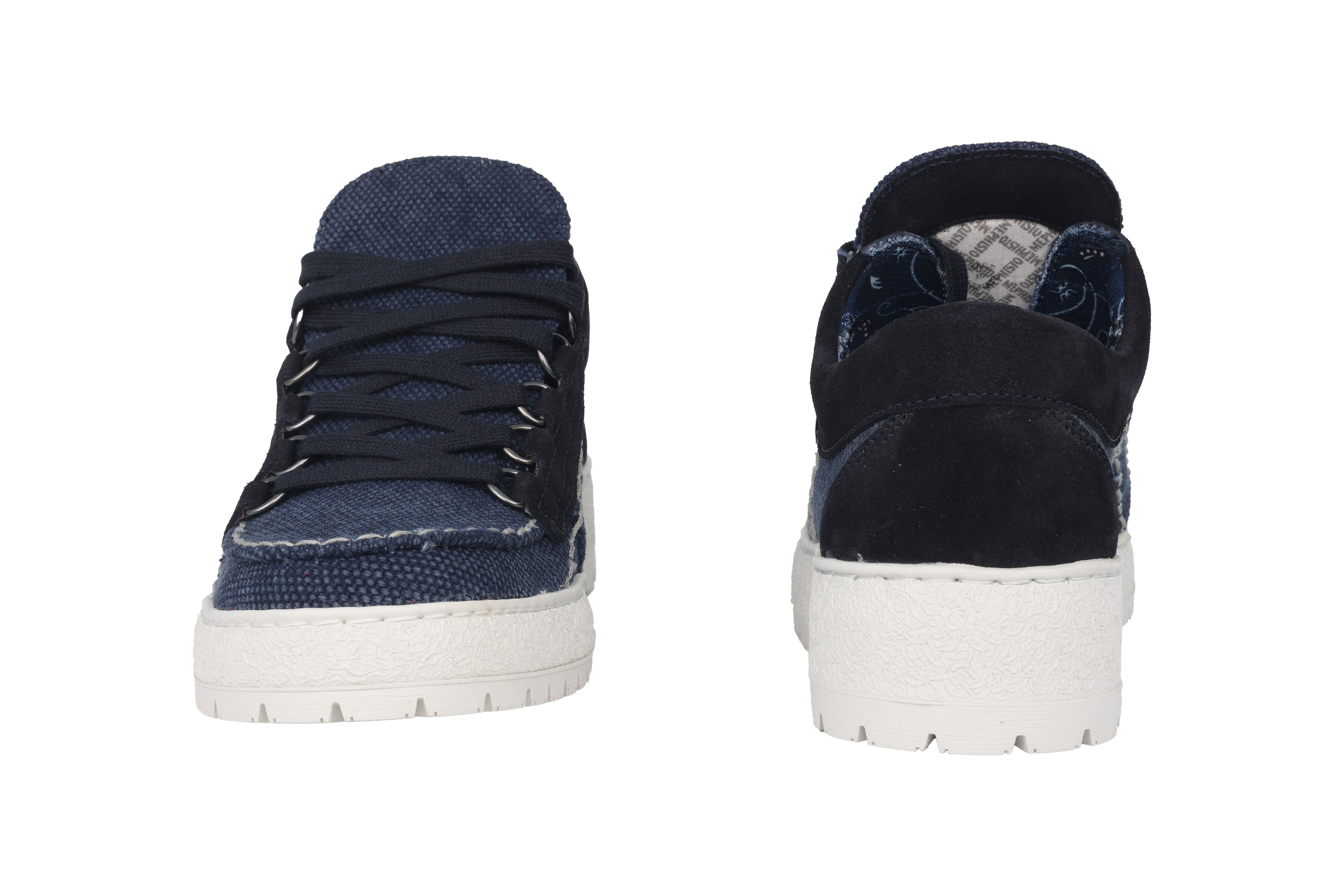 'Rainbow Sun' herenveterschoen - blauw