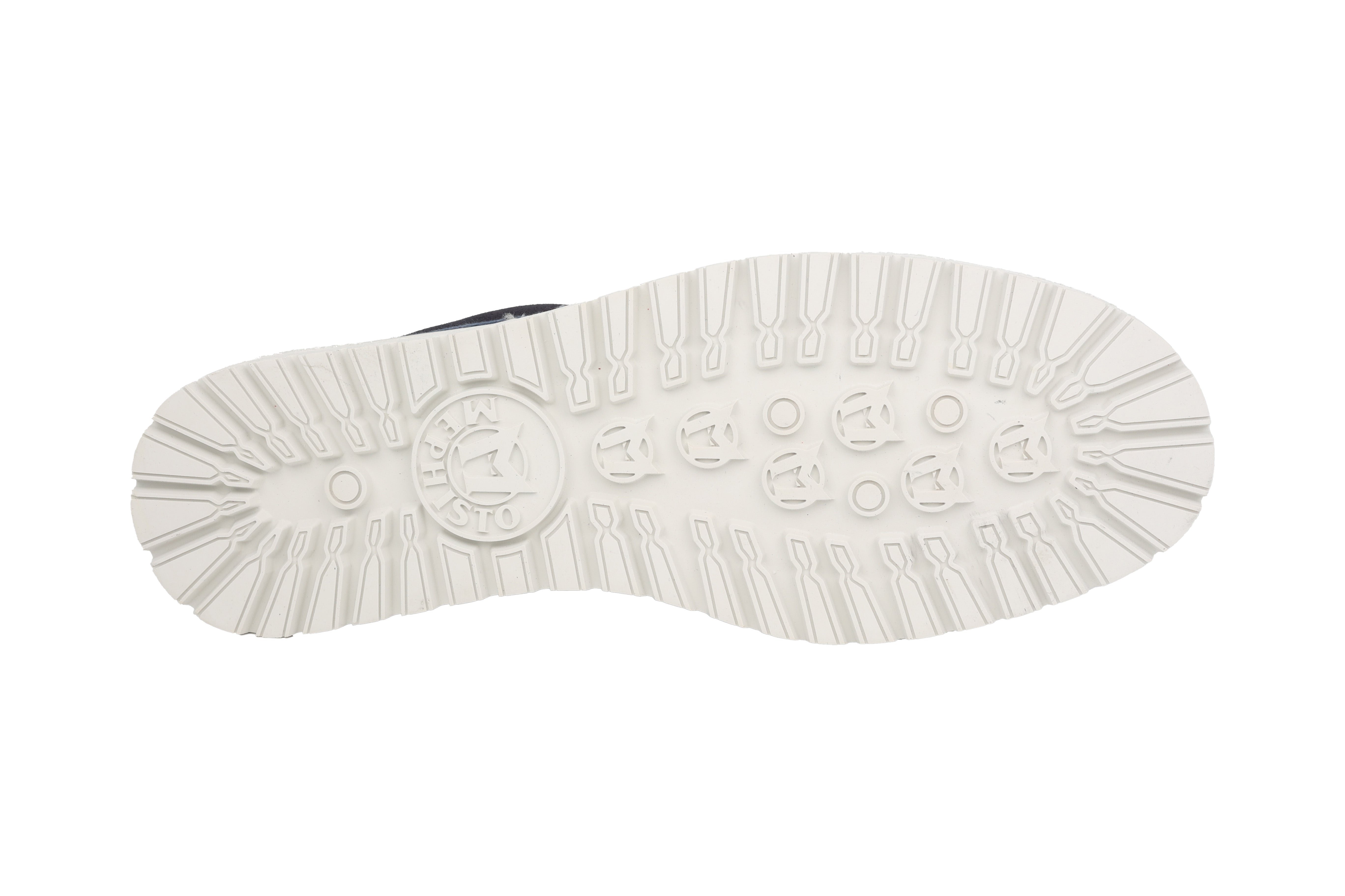 'Rainbow Sun' herenveterschoen - blauw