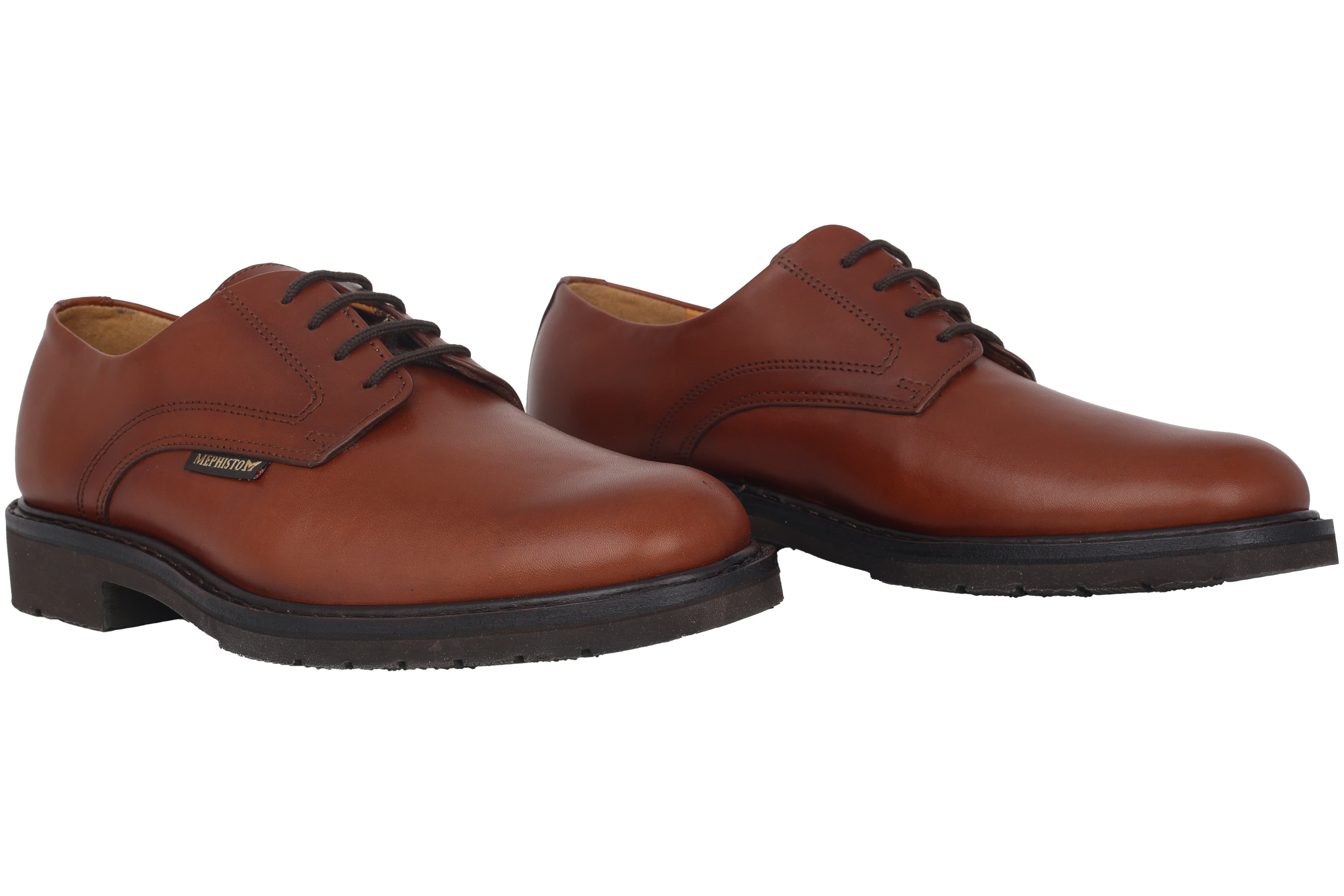 Chaussure habillée à lacets faite à la main Goodyear 'Marlon' pour hommes - marron