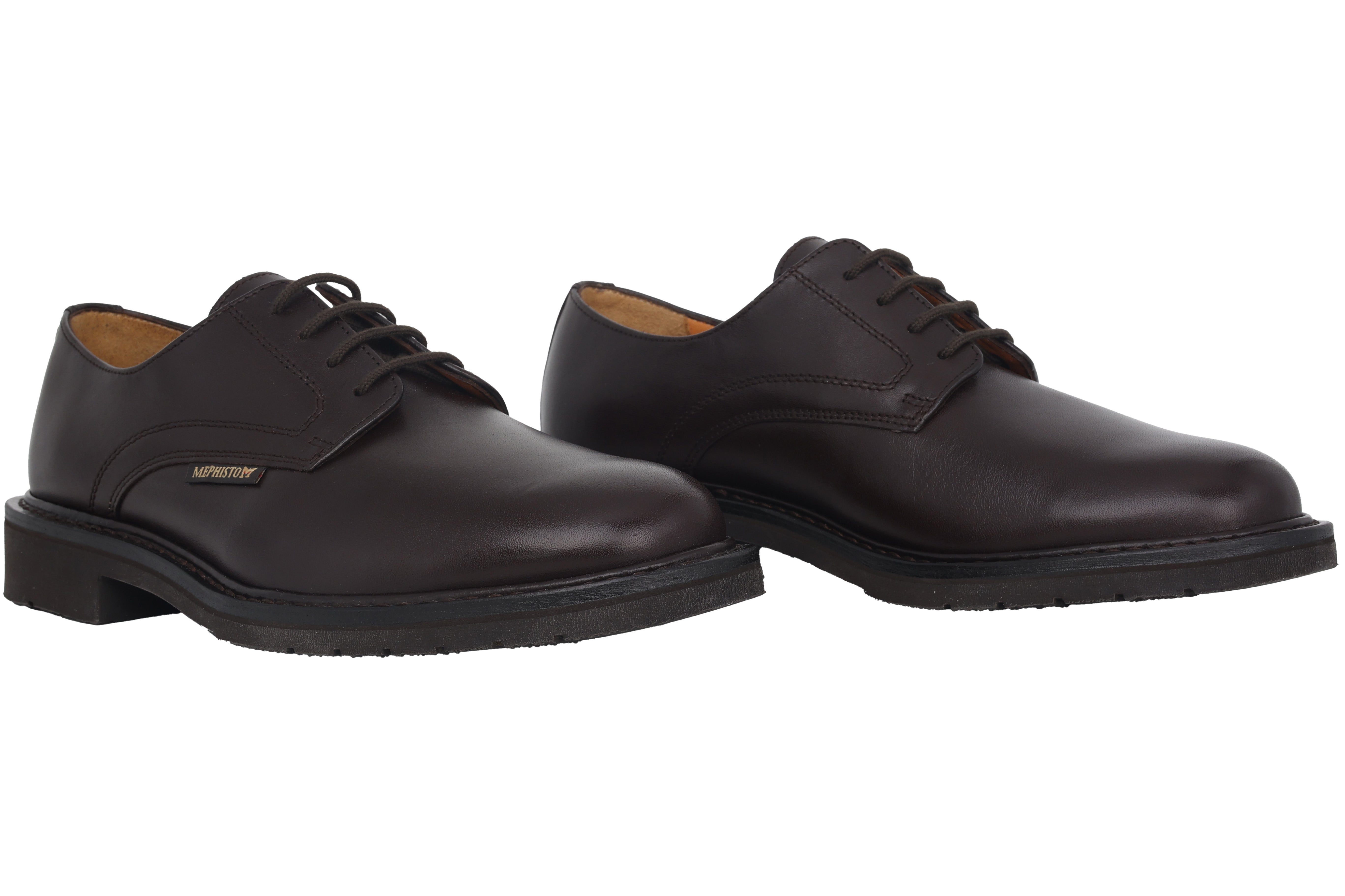 Zapato de vestir con cordones hecho a mano Goodyear para hombre 'Marlon' - Marrón