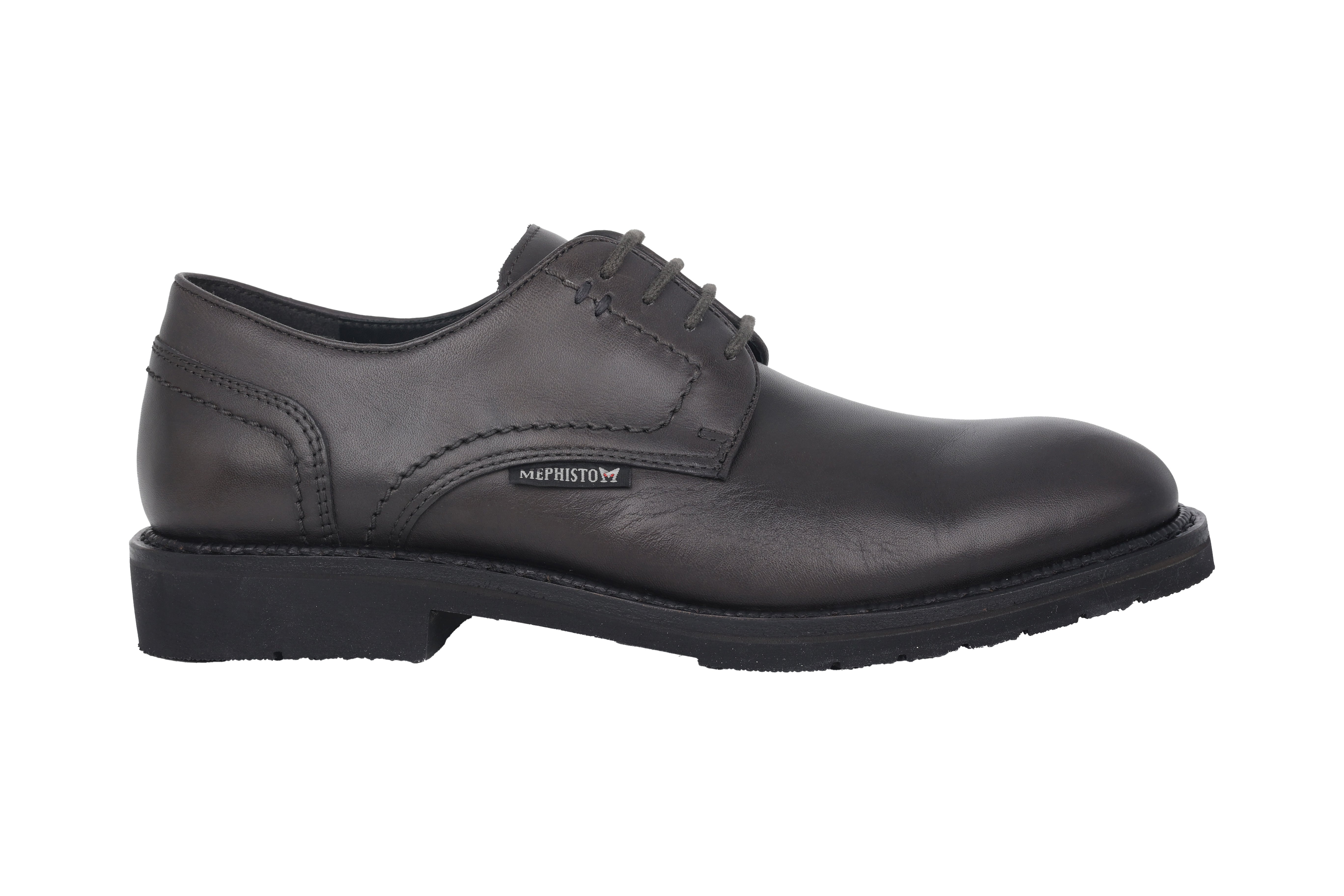 Chaussure à lacets faite à la main pour hommes 'Nikola' - Gris