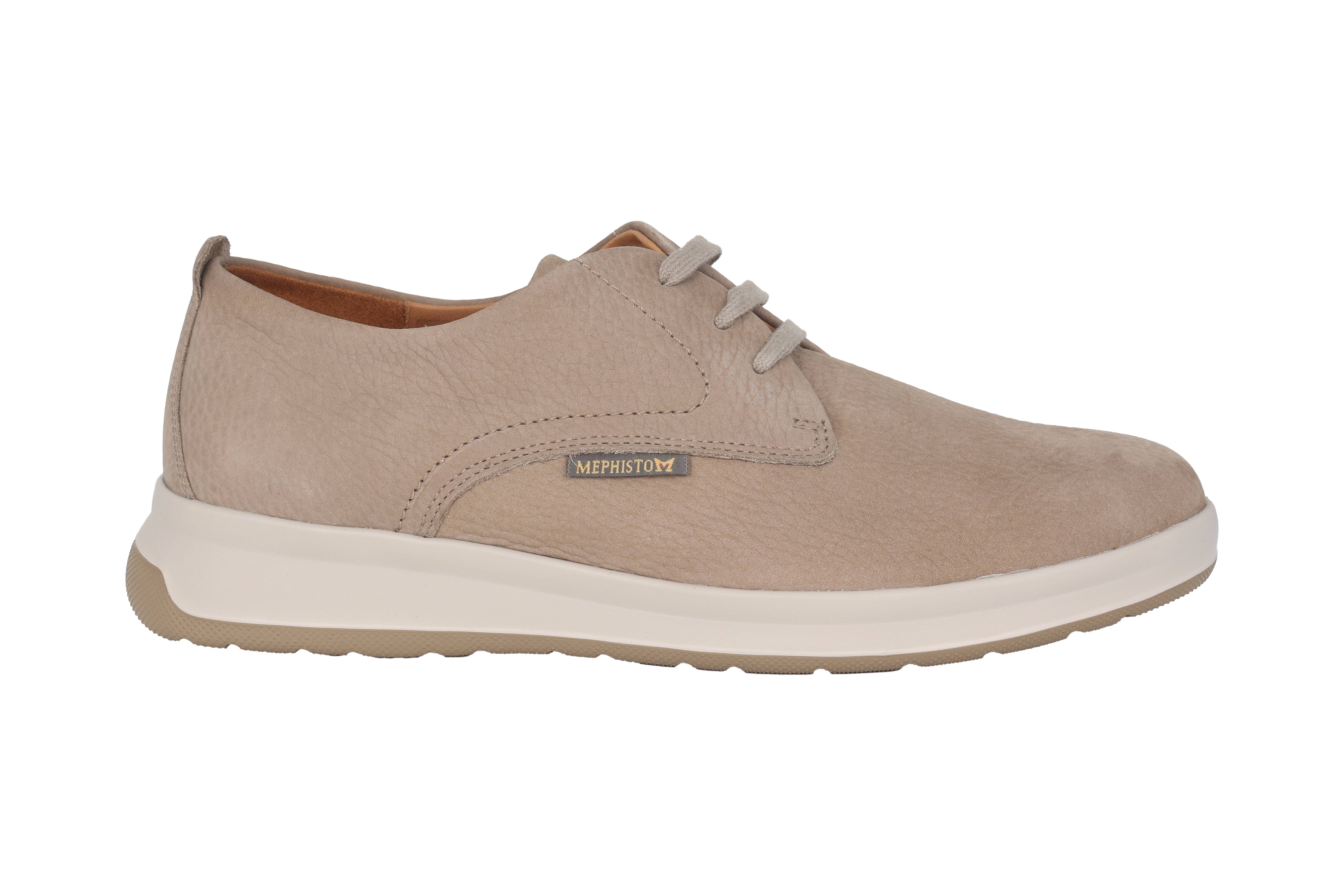 Heren veterschoen 'Lester' - Beige