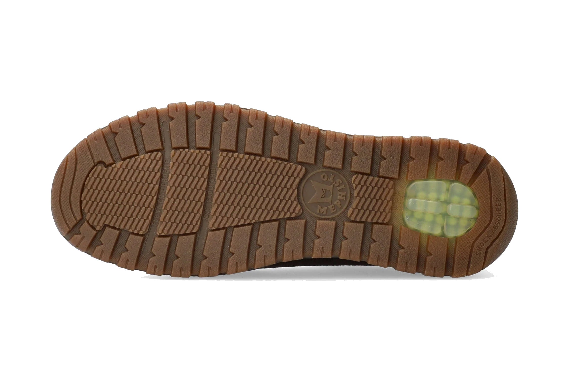 Zapato con cordones para hombre 'Paco' - Marrón