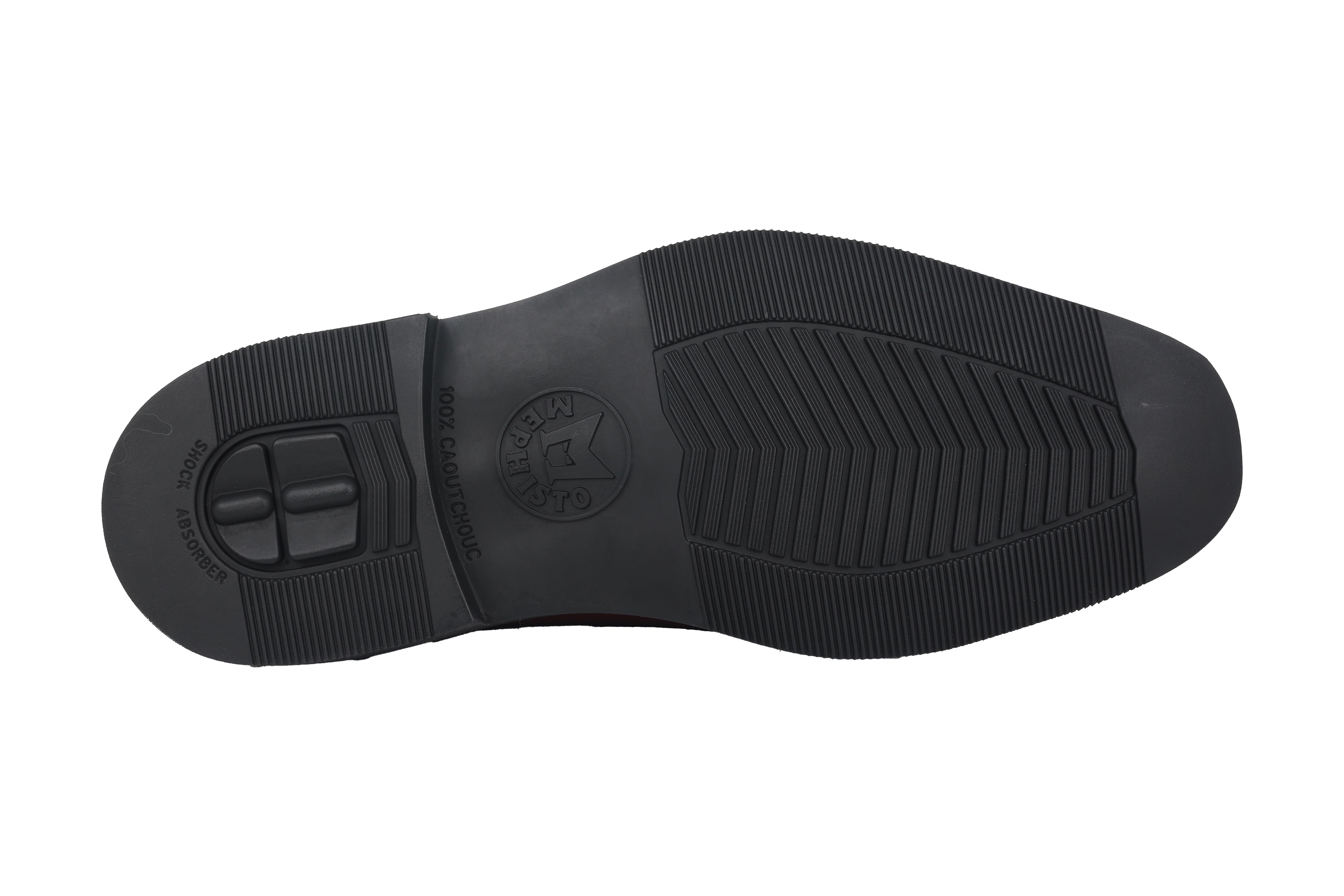 Chaussure à lacets faite à la main pour hommes 'PEDRO' - Rouge