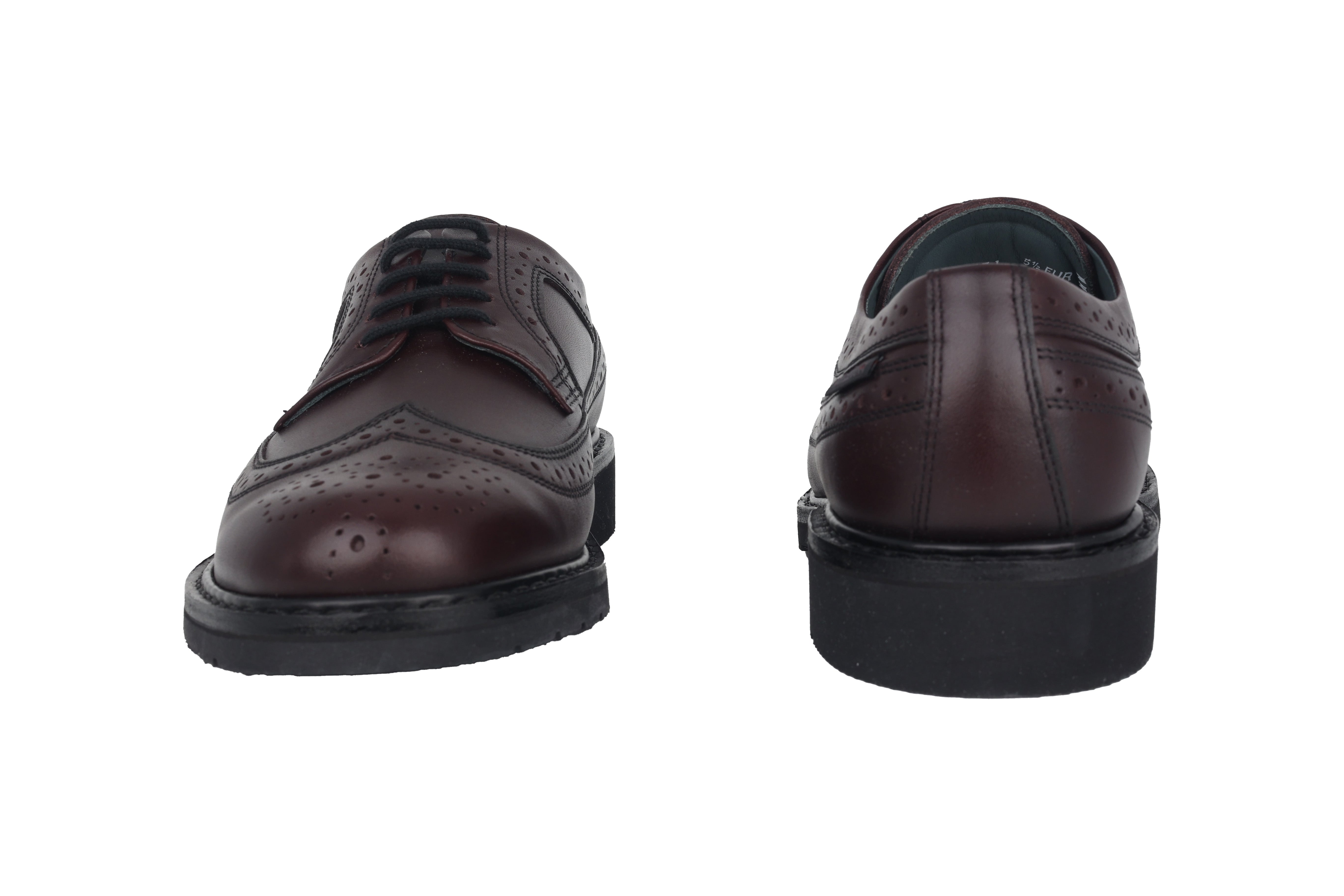 'Matthew' men's goodyear handmade lace-up shoe - Red