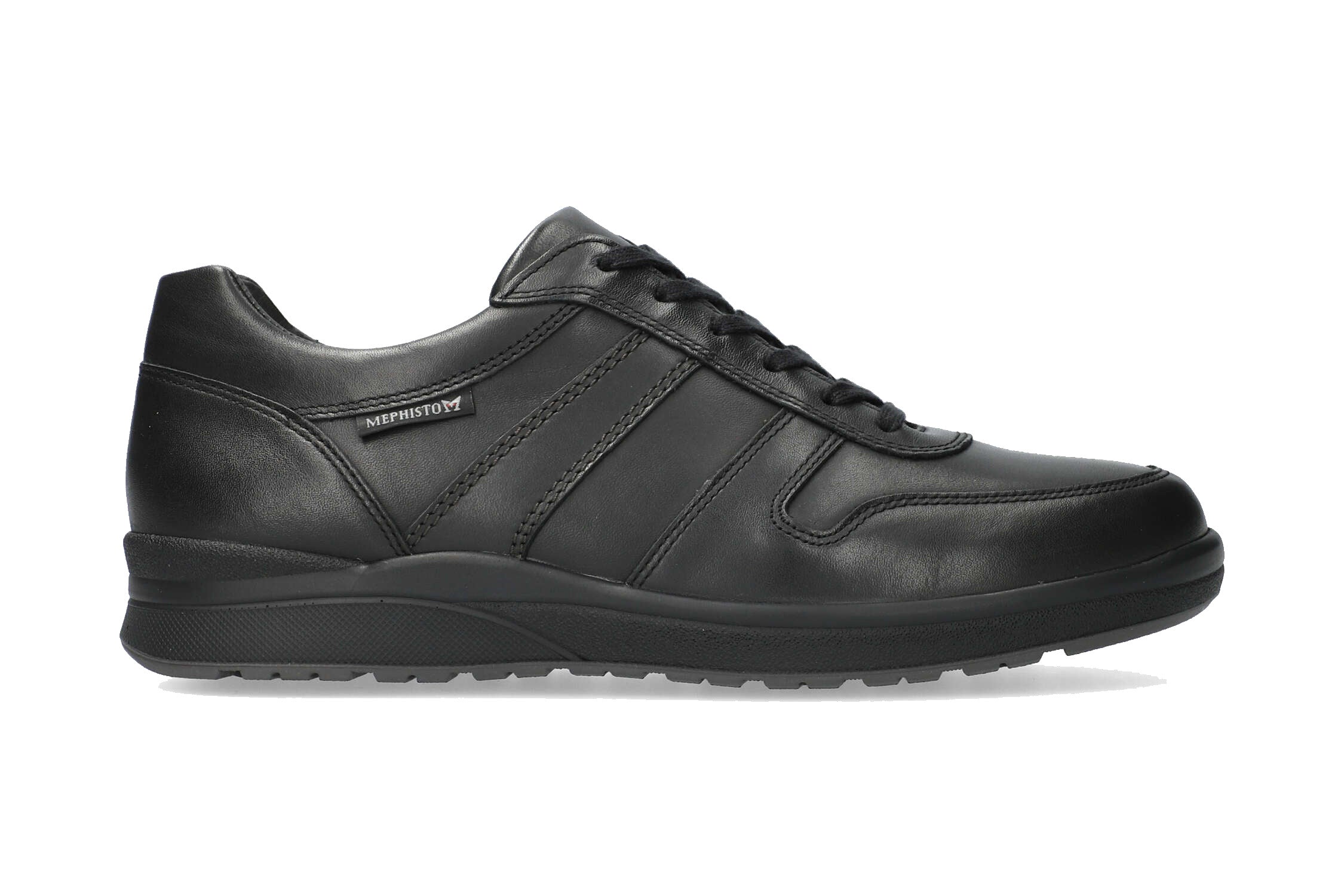 Sneaker stringata da uomo 'Vito' - nera