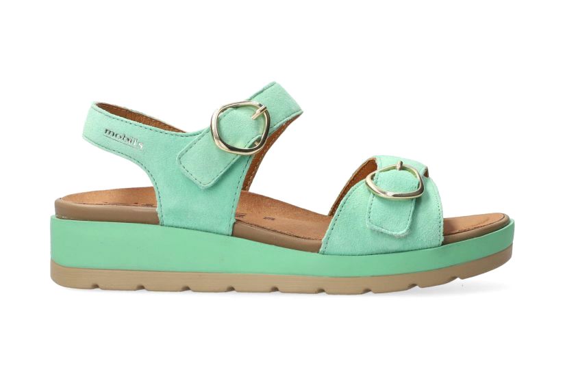 Sandalo da donna 'Myranda' vestibilità ampia (H) - verde