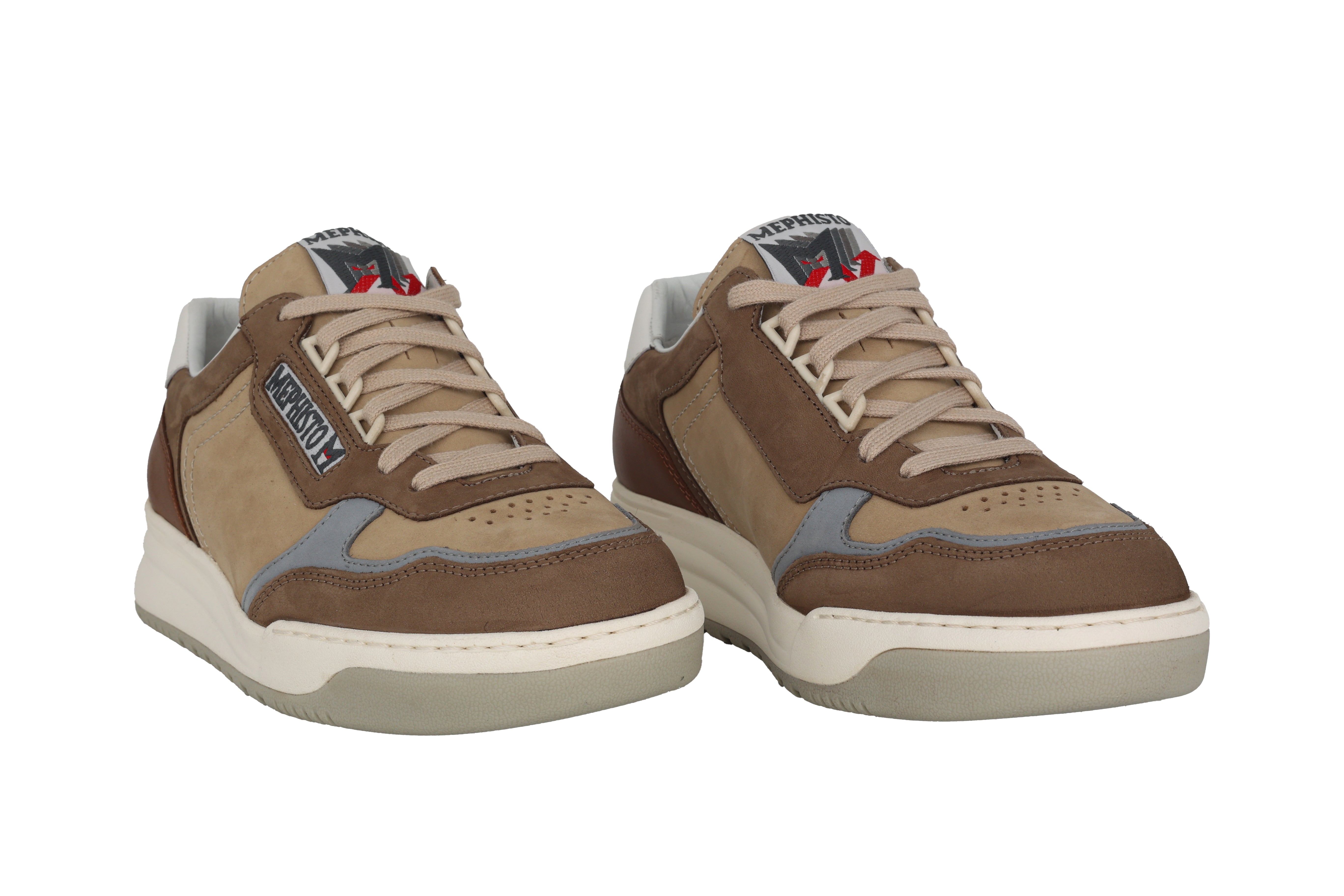 'Norwin' herrsneaker - taupe