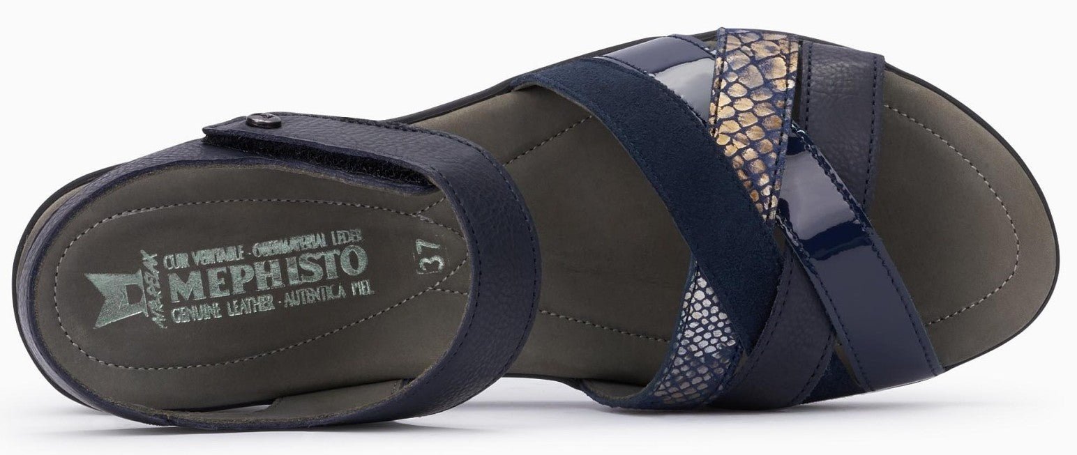 Mephisto POLINA Sandalo da Donna - Blu - ChaplinshoesMephisto POLINA Sandalo da Donna - BluMephisto