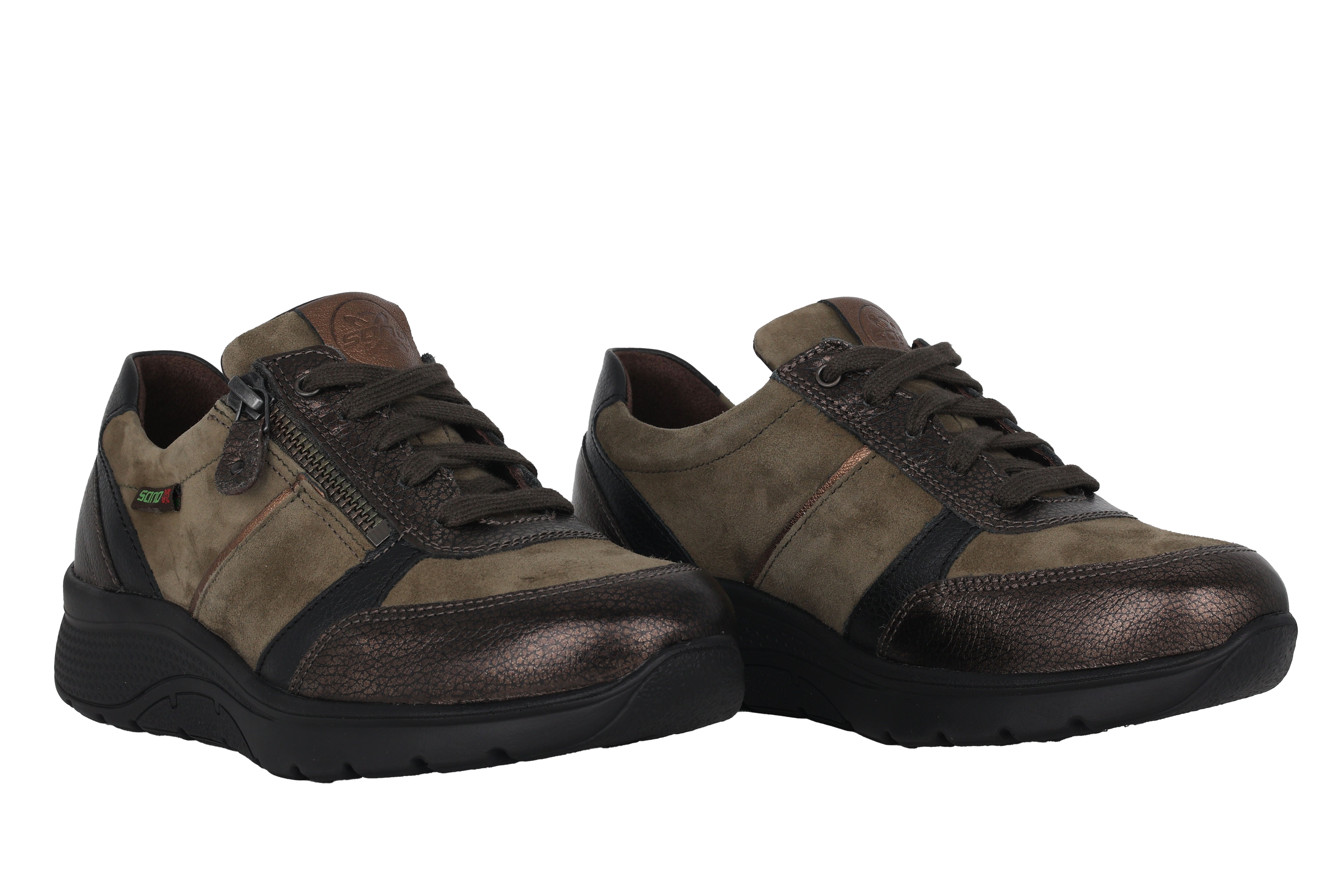 Damen-Rollschuhe „Izae“ mit weiter Passform (H) – Braun