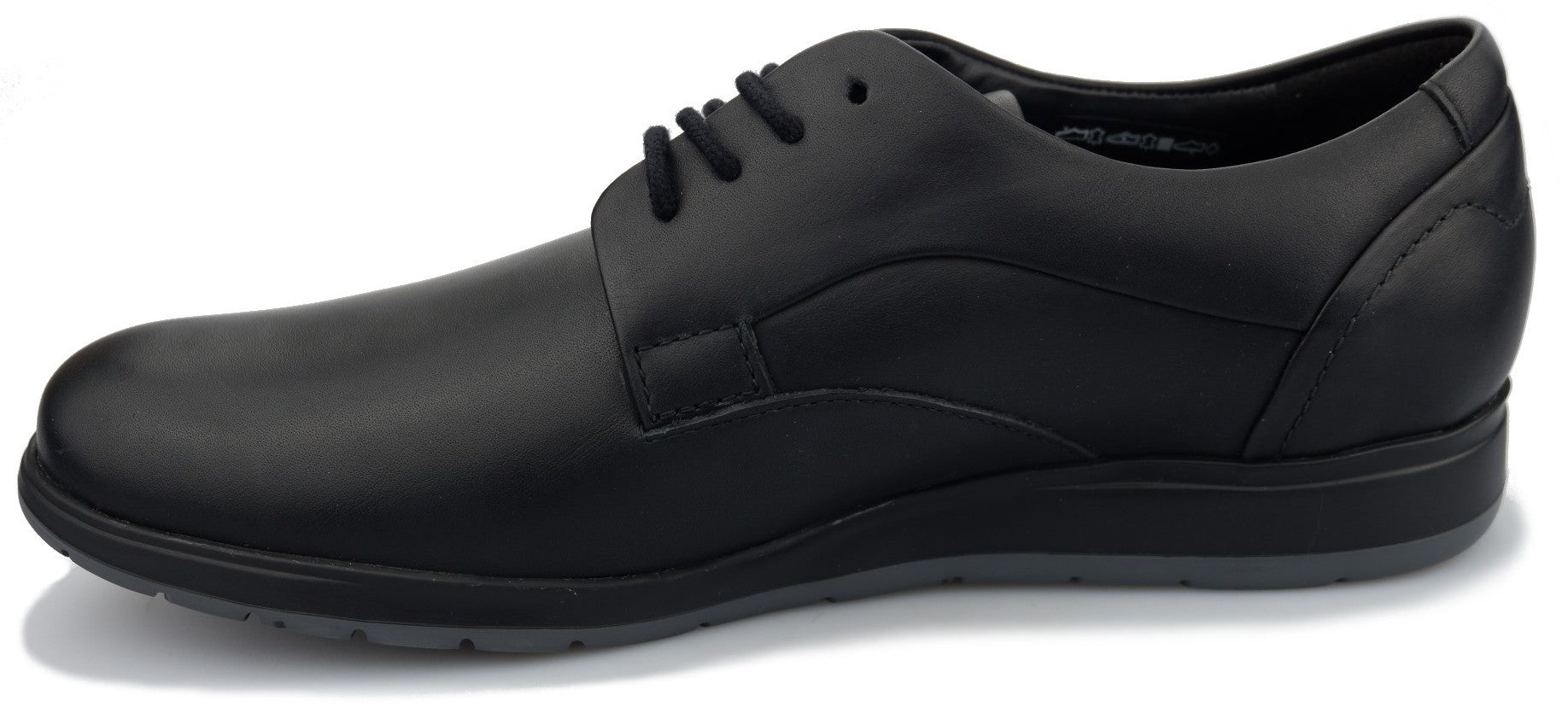 Mephisto VALERIO POLO Veterschoen voor heren - Zwart leer - ChaplinshoesMephisto VALERIO POLO Veterschoen voor heren - Zwart leerMephisto