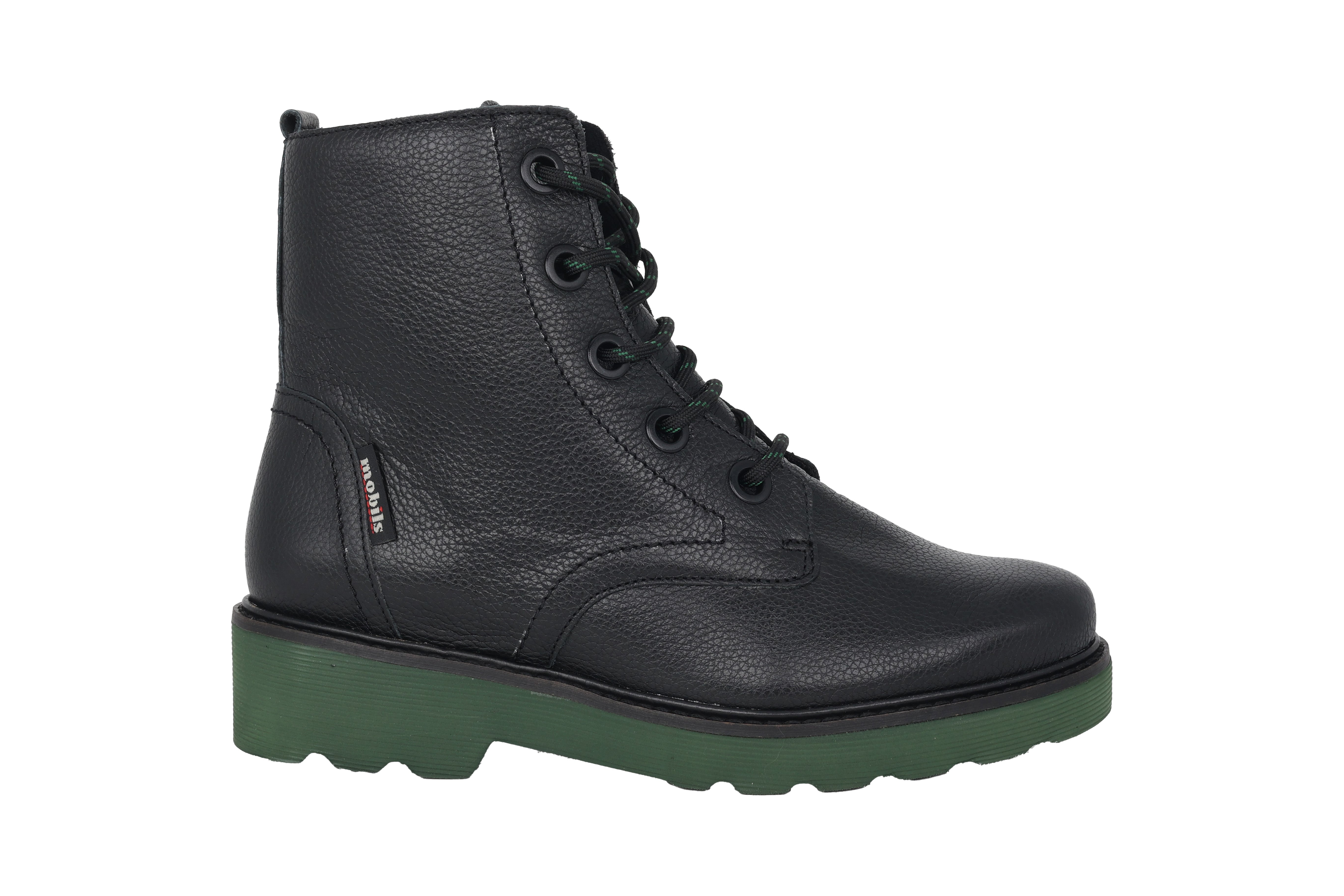 'Odalia' ergonomisk støvle med bred pasform (H) - Sort