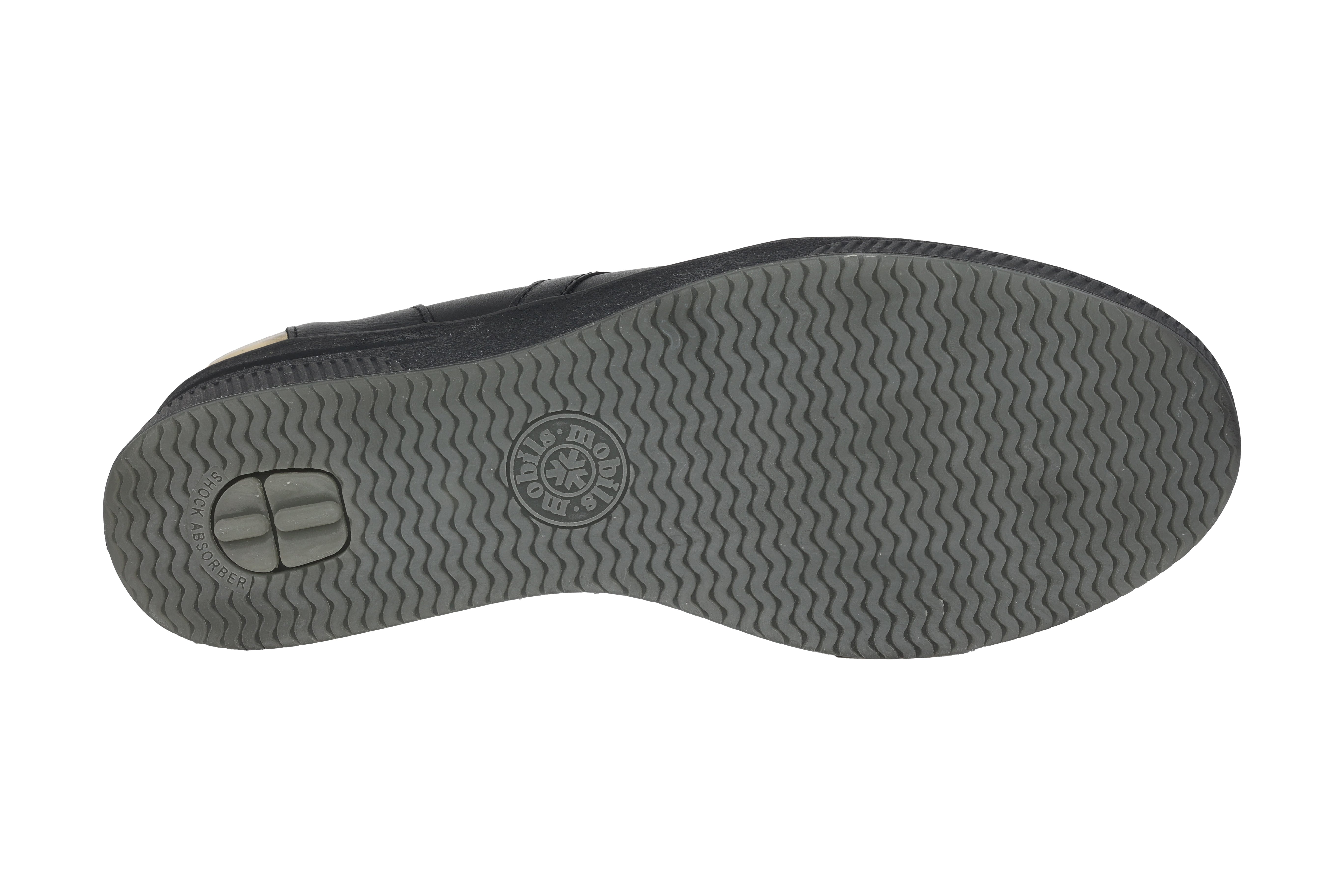 'Trudie' women's wide fit (H) lace-zip sneakers - Black