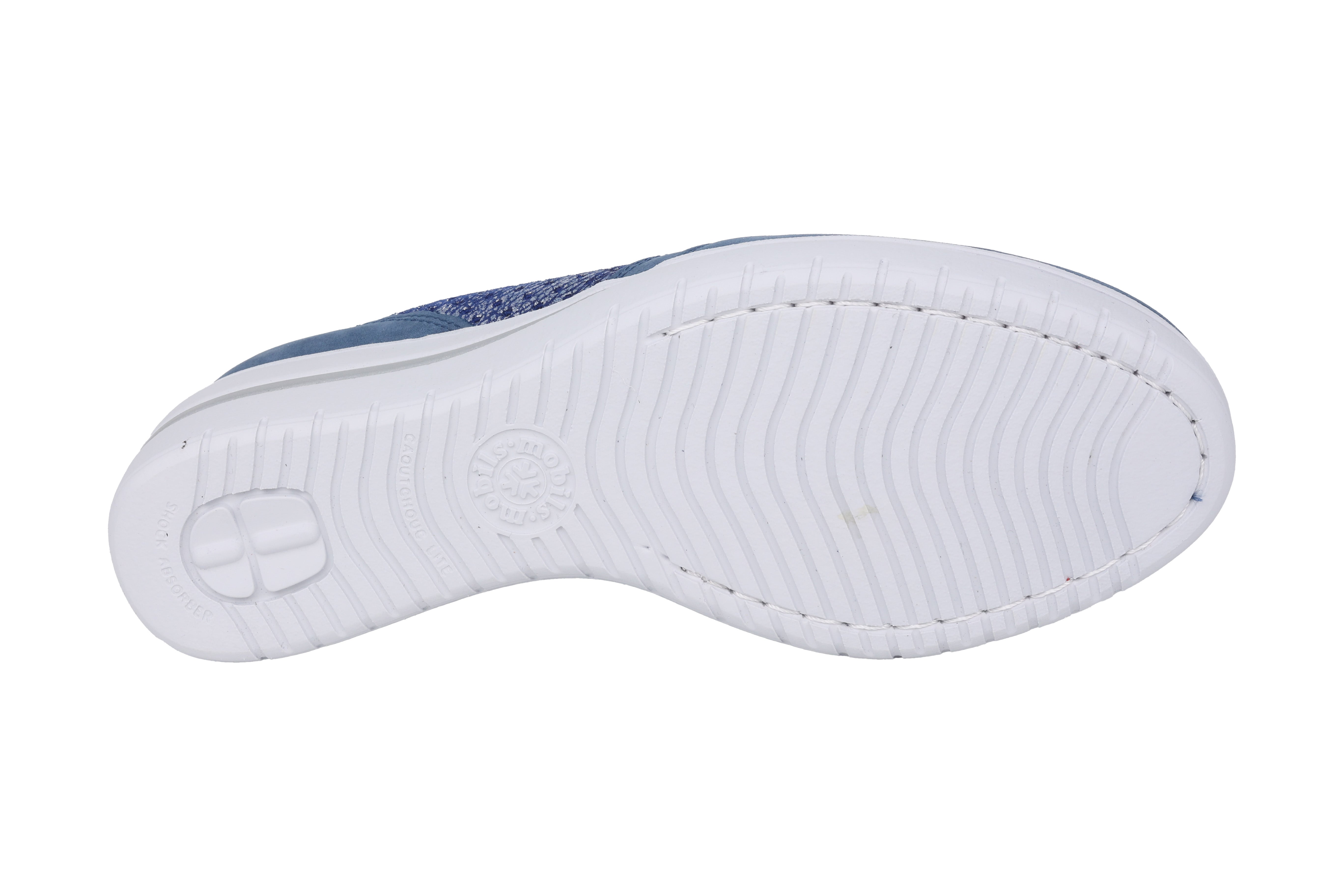 Perforierter Damen-Sneaker 'Precilia Perf' mit weiter Passform (H) – Blau