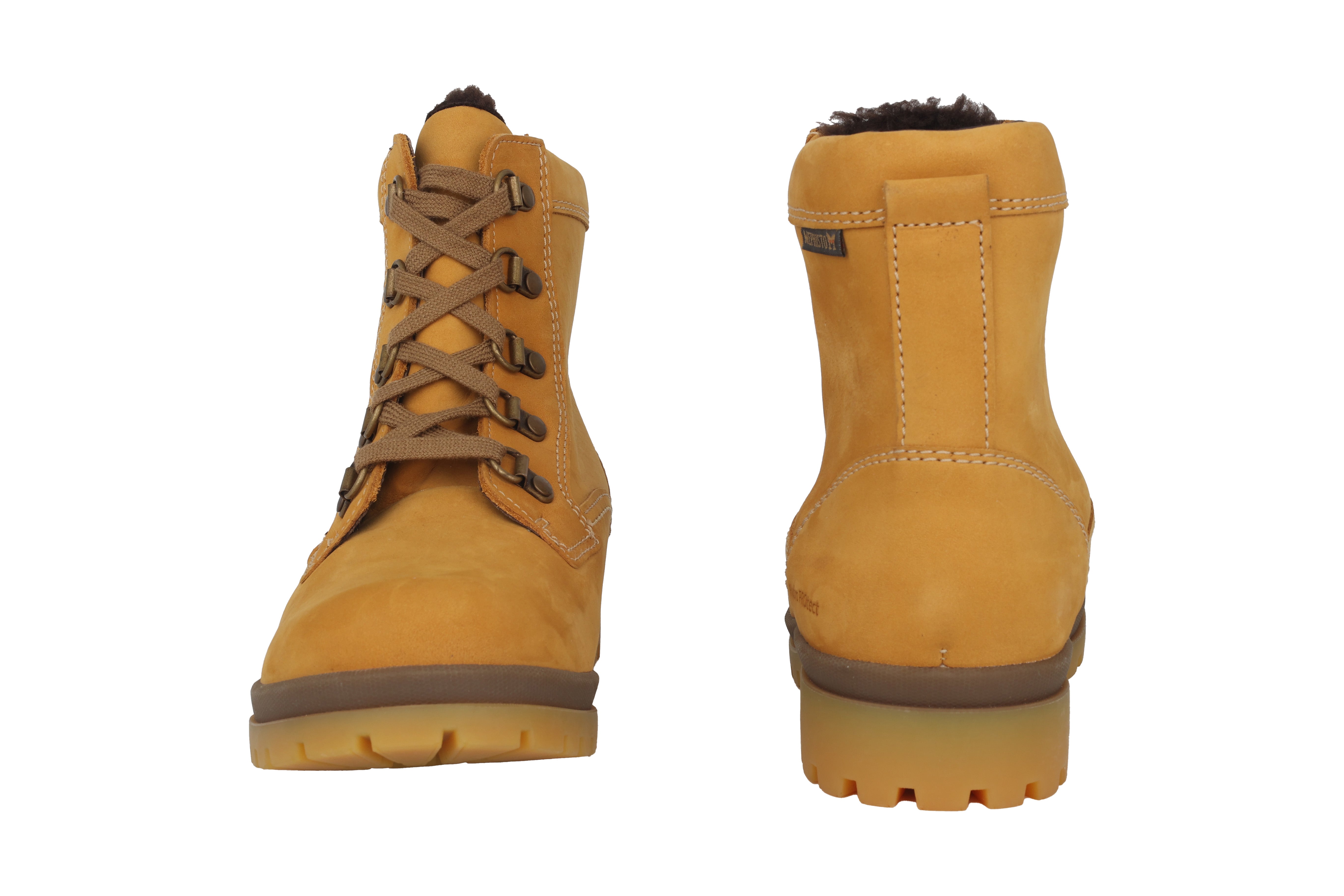 Bottine chaude pour femme 'Zorah' - Marron désert