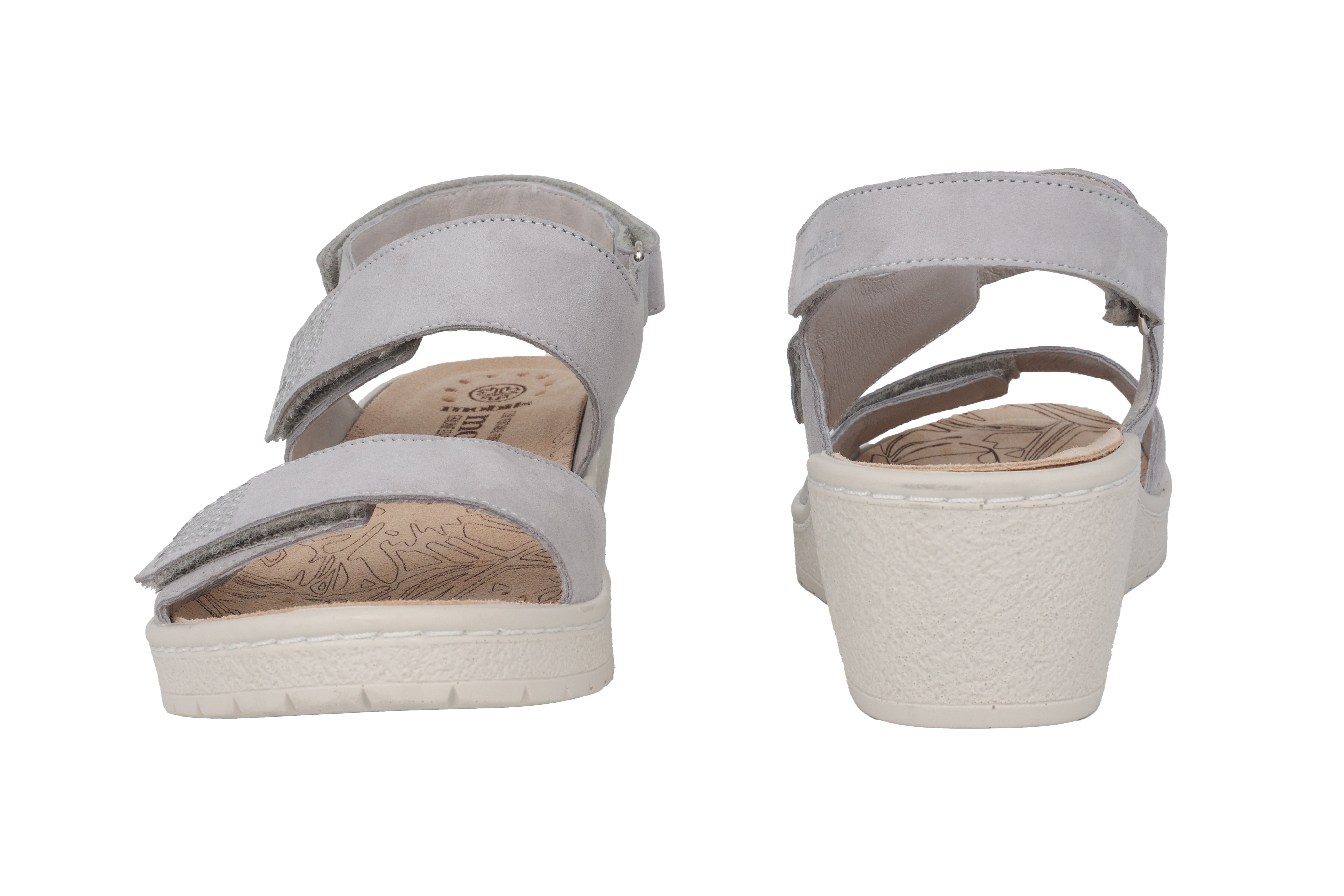 'Pam Spark' women's wide fit (H) sandal - grey