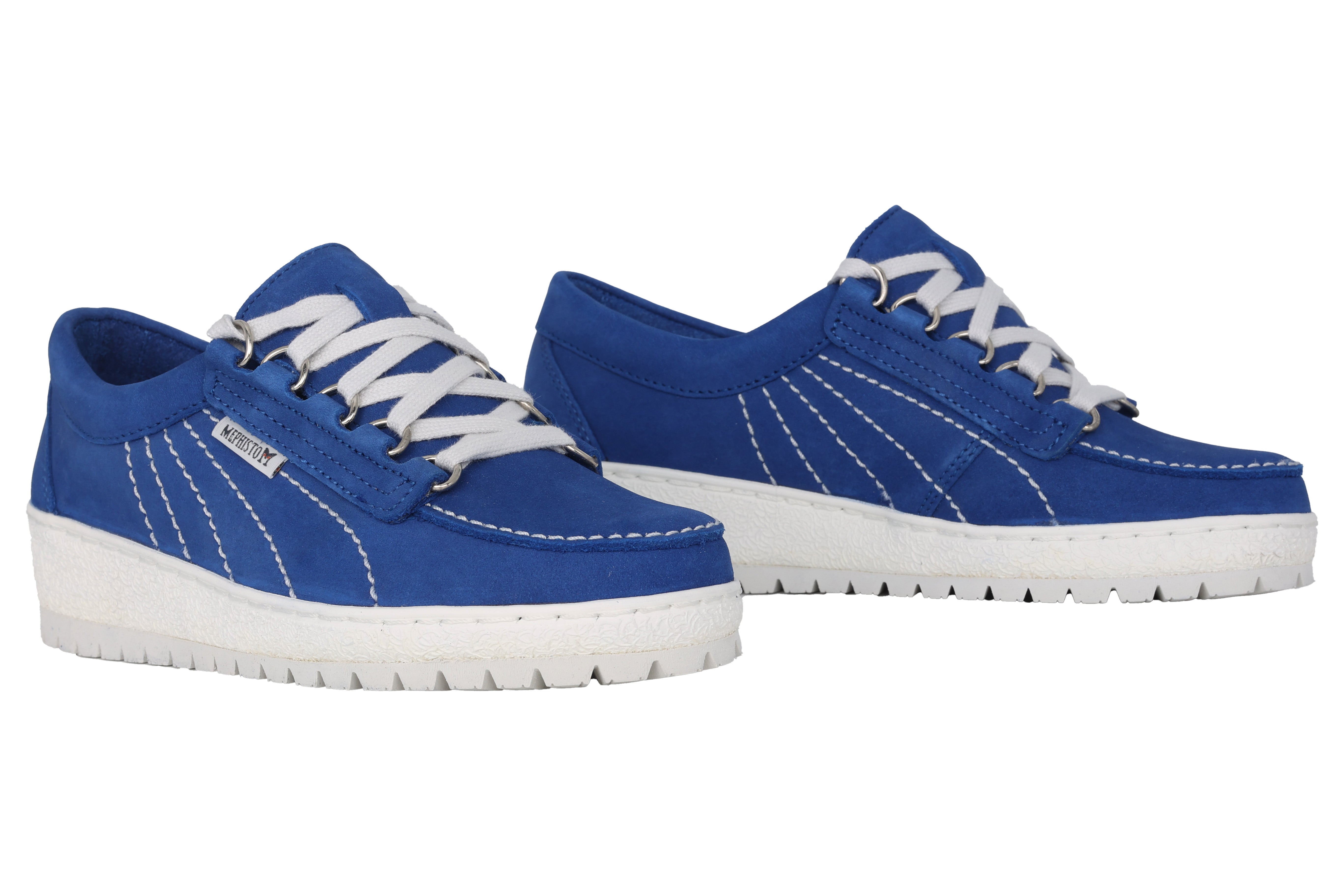 Damen-Schnürschuh „Lady“ von Mephisto Originals – Blau