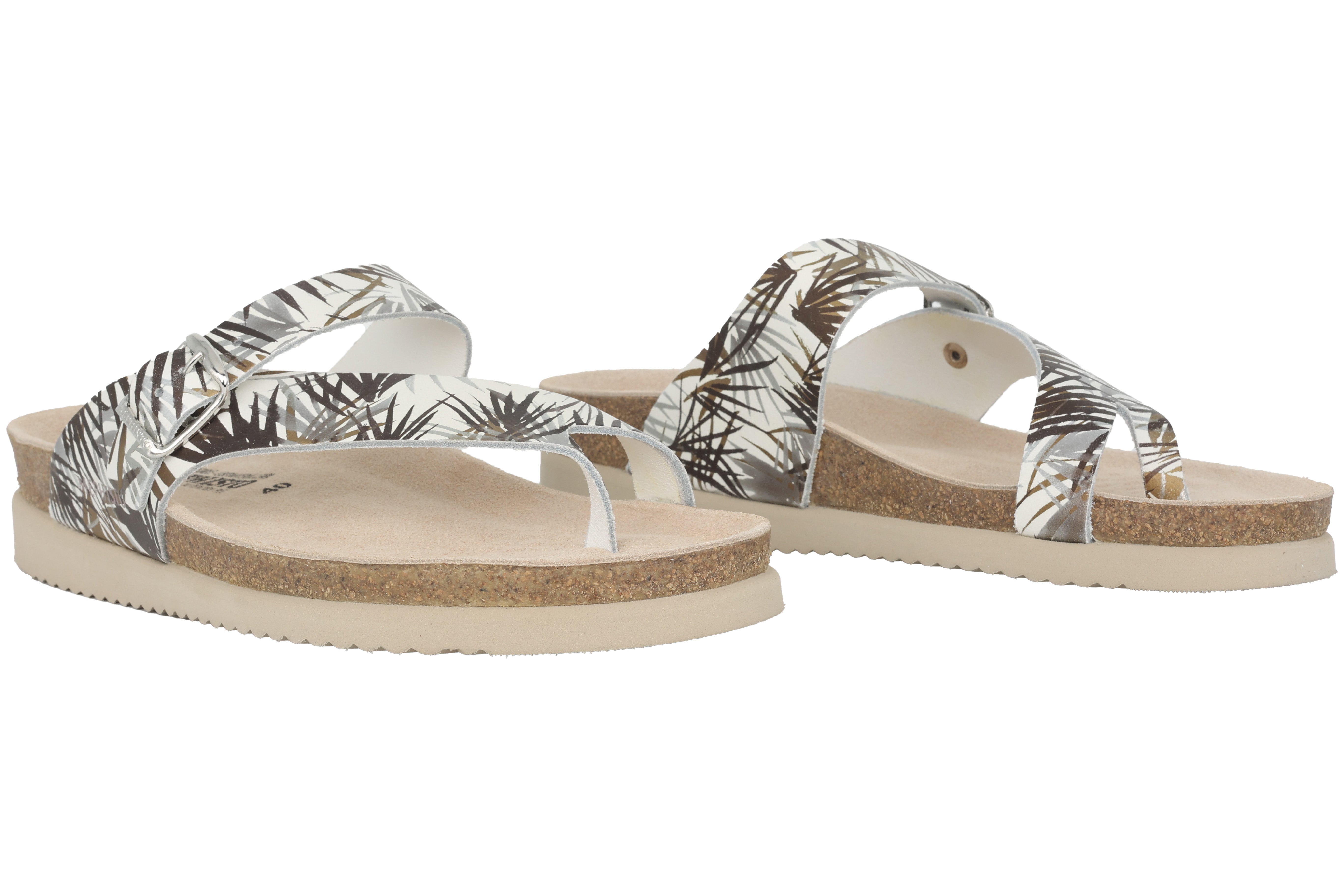 Zehenstegsandale 'Helen' für Damen – Platin-Mix