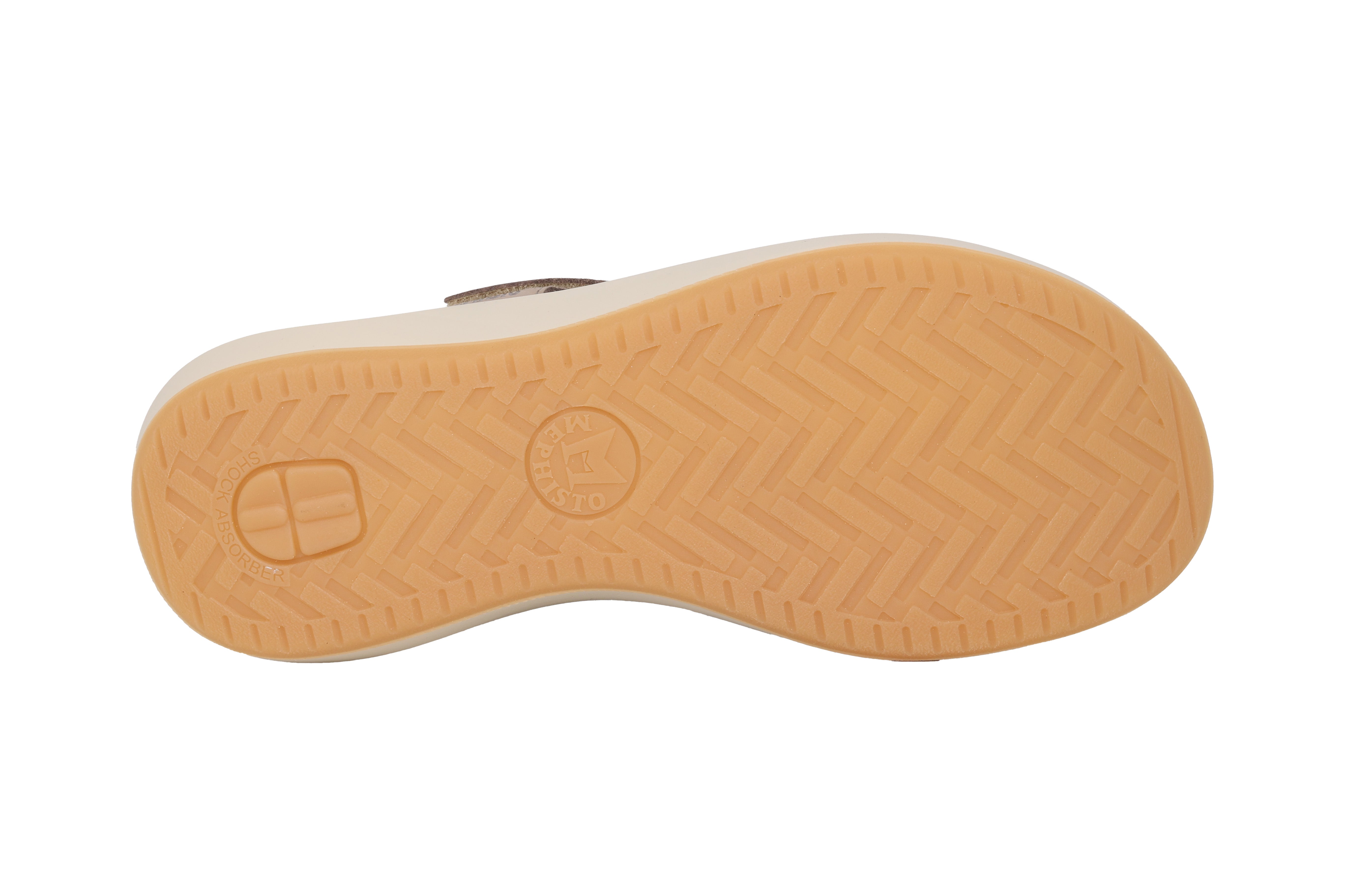 Sandalo scorrevole da donna "Teeny" - tortora