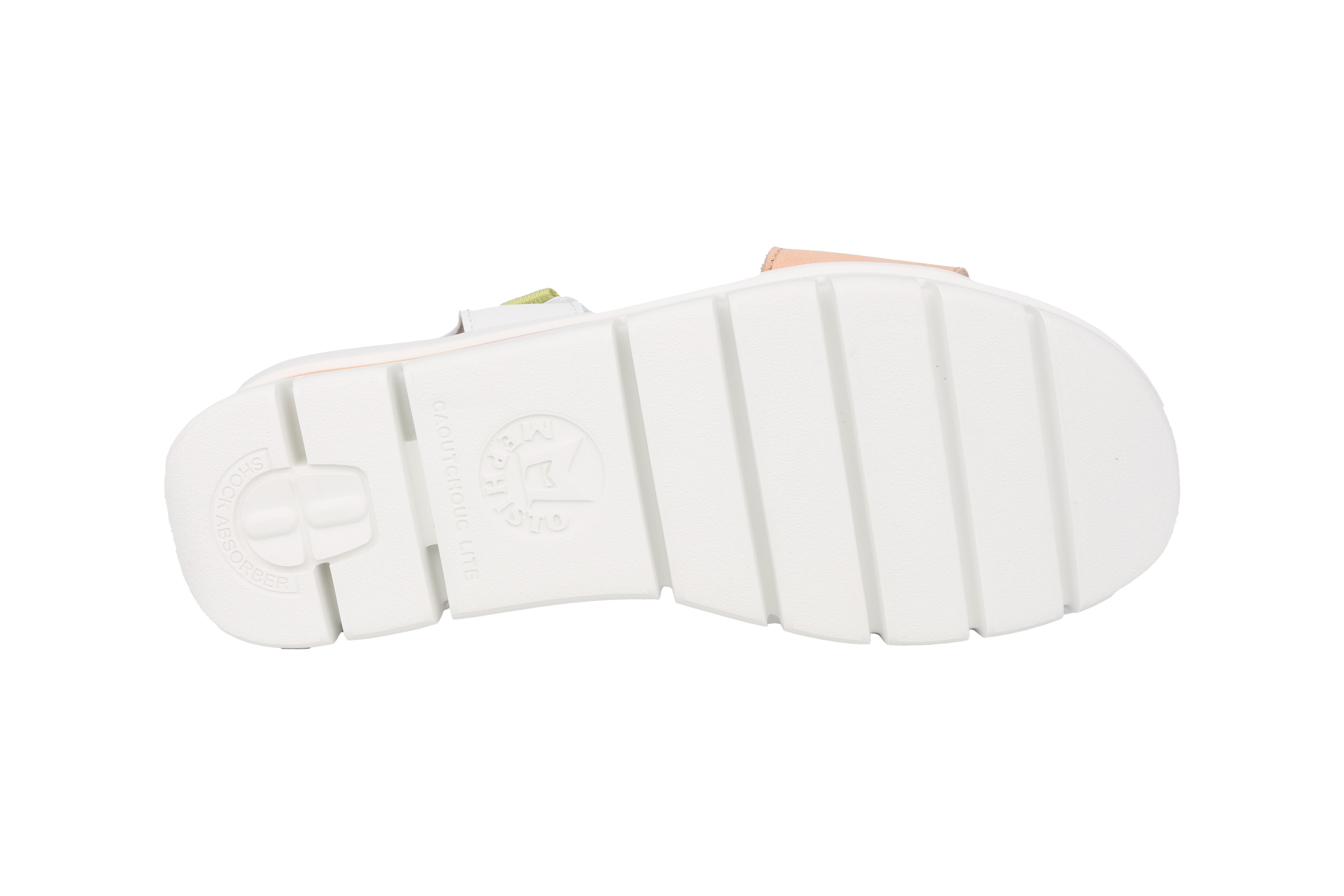 'Rosane' women's strap sandal - orange