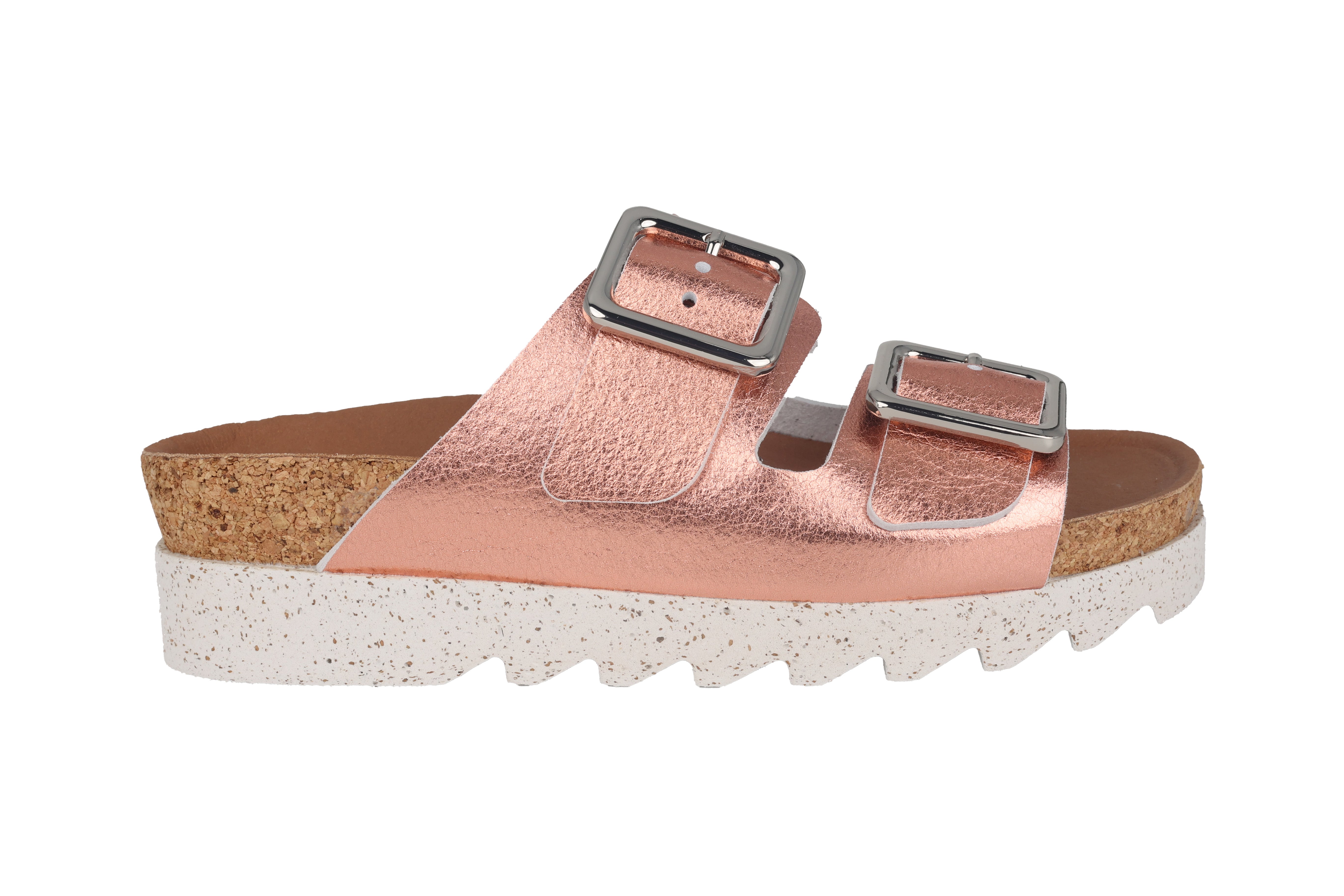 Sandalo slide vegano da donna 'Maelia' NATURE IS FUTURE - Rosa