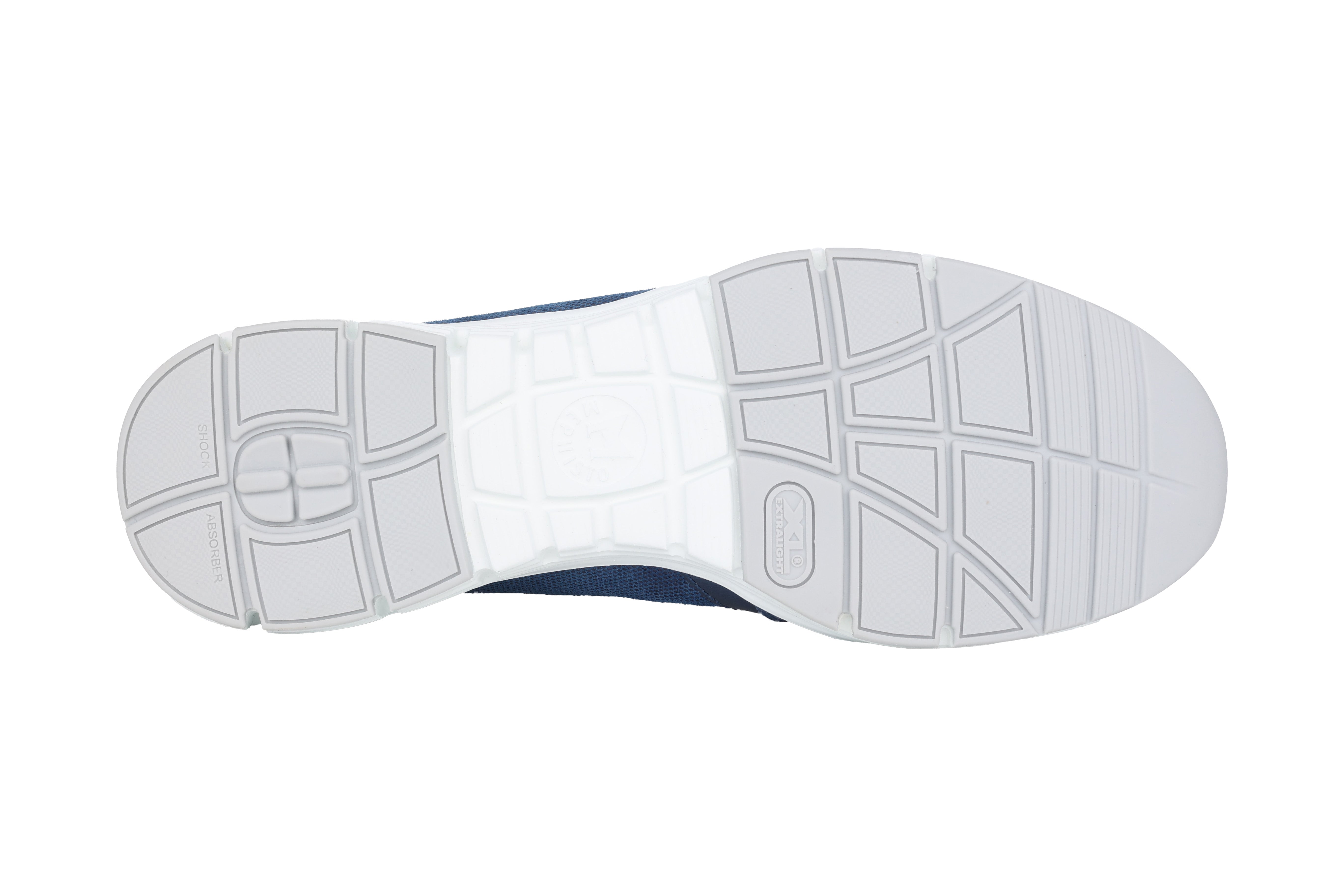 Sneaker 'Ylona' da donna con lacci e zip - Blu