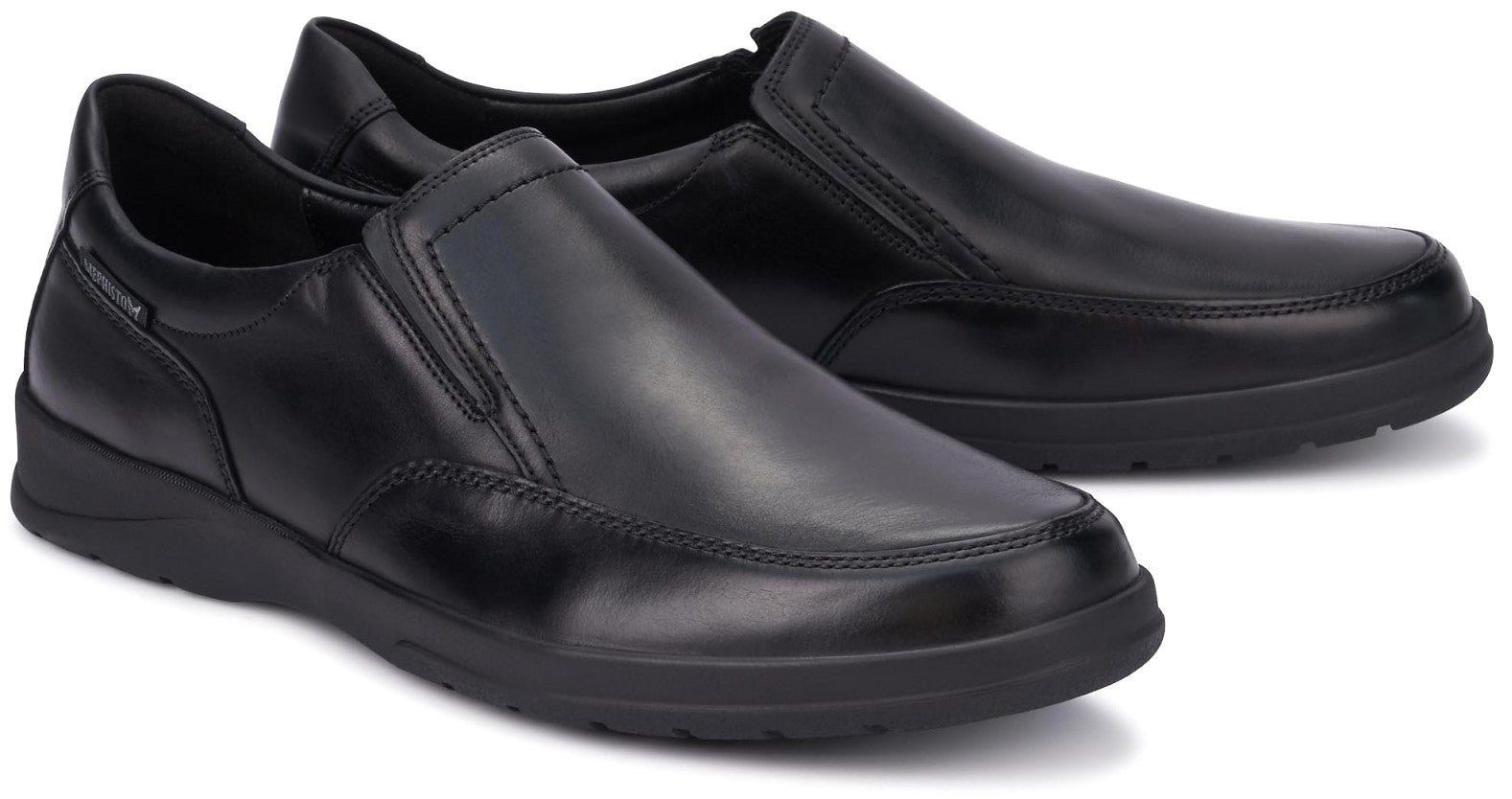Mocassino uomo 'Moreno' - nero - ChaplinshoesMocassino da uomo 'Moreno' - neroMephisto