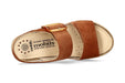 Sandalia ergonómica de mujer 'Nasma' de calce ancho (H) - Marrón - ChaplinshoesSandalias ergonómicas de mujer de corte ancho (H) 'Nasma' - Marrón Mephisto