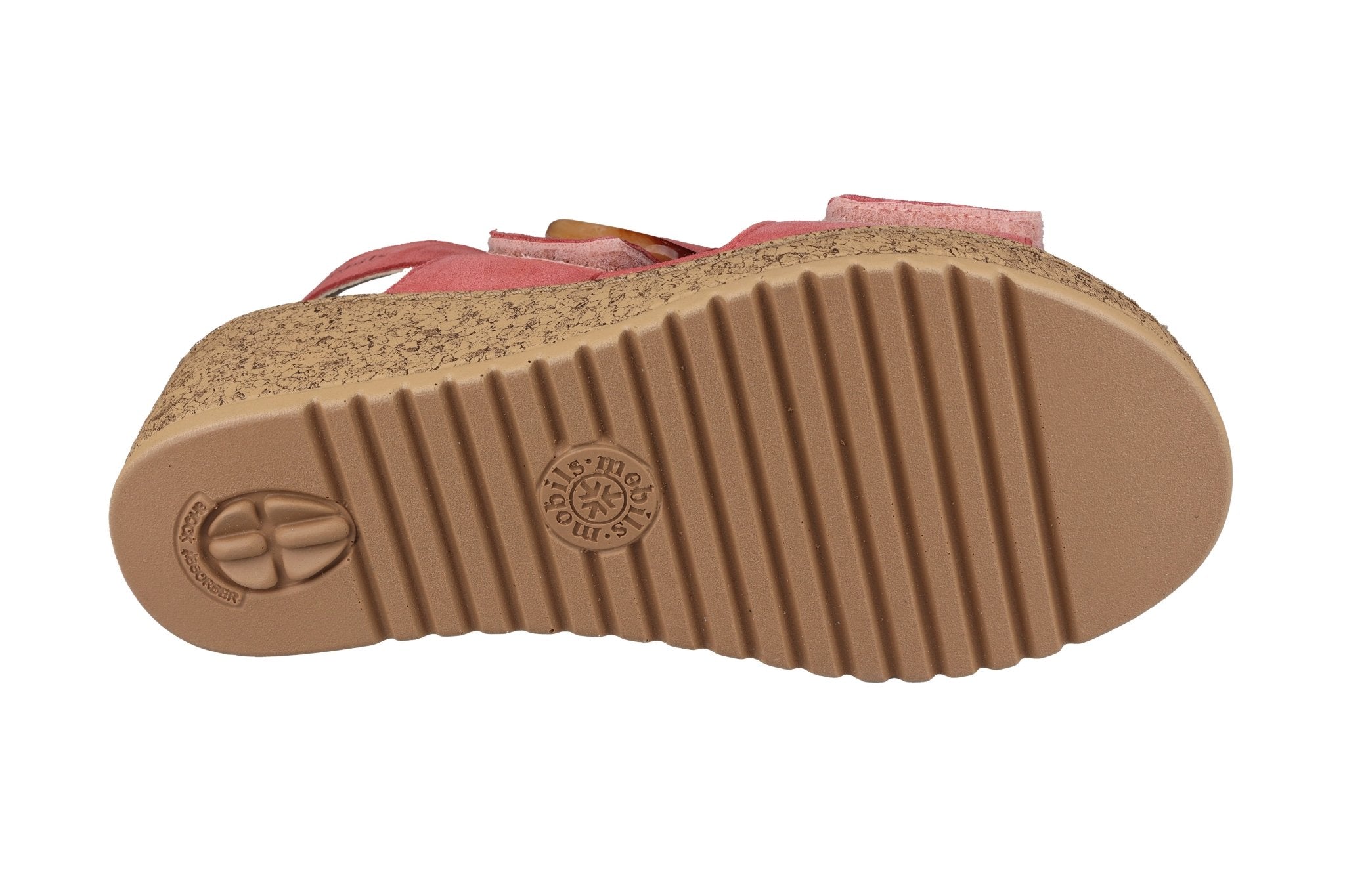 'Nasma' sandalia ergonómica de mujer de corte ancho (H) - rosa - Chaplinshoes'Nasma' sandalia ergonómica de mujer de corte ancho (H) - rosaMephisto