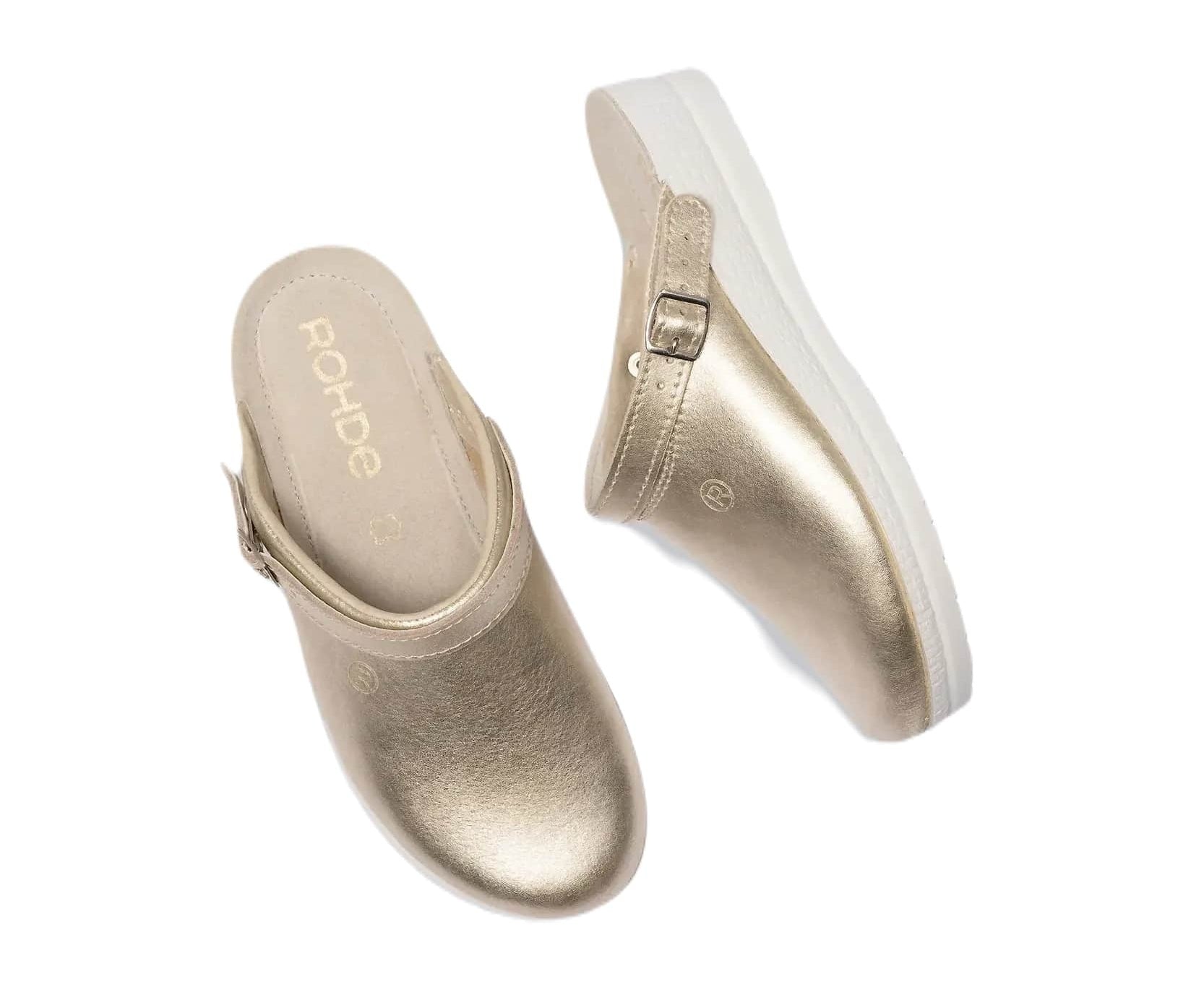 'Neustadt - D' women's outdoor clog - Gold - Chaplinshoes'Neustadt - D' women's outdoor clog - GoldRohde