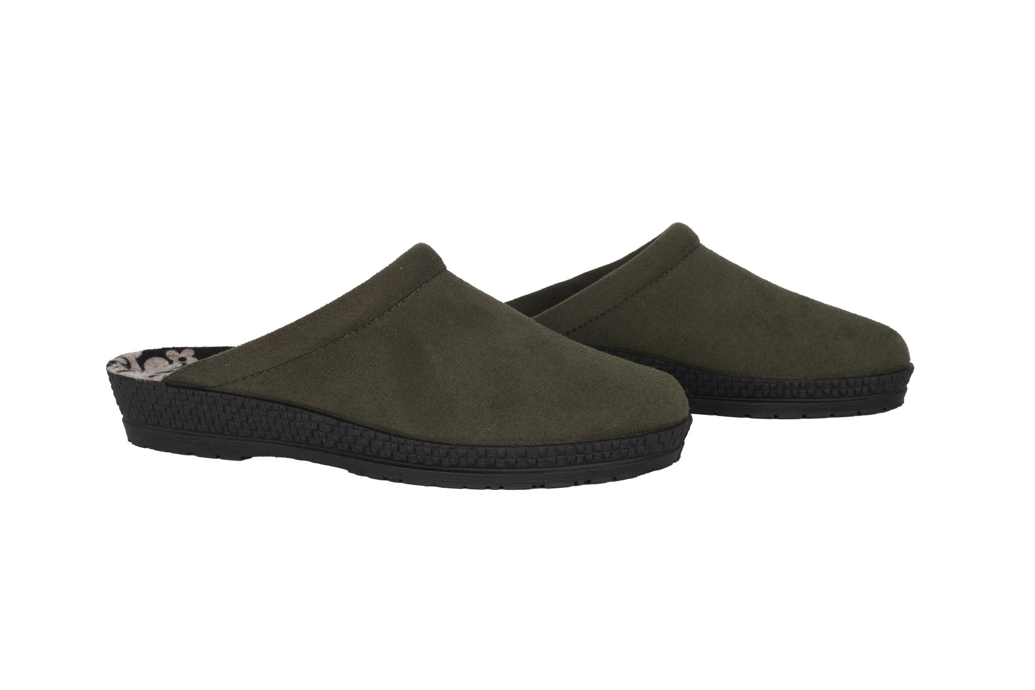 Dames outdoor 'Neustadt - D' slipper - Groen - Chaplinshoes'Neustadt - D' dames outdoor slipper - GroenRohde