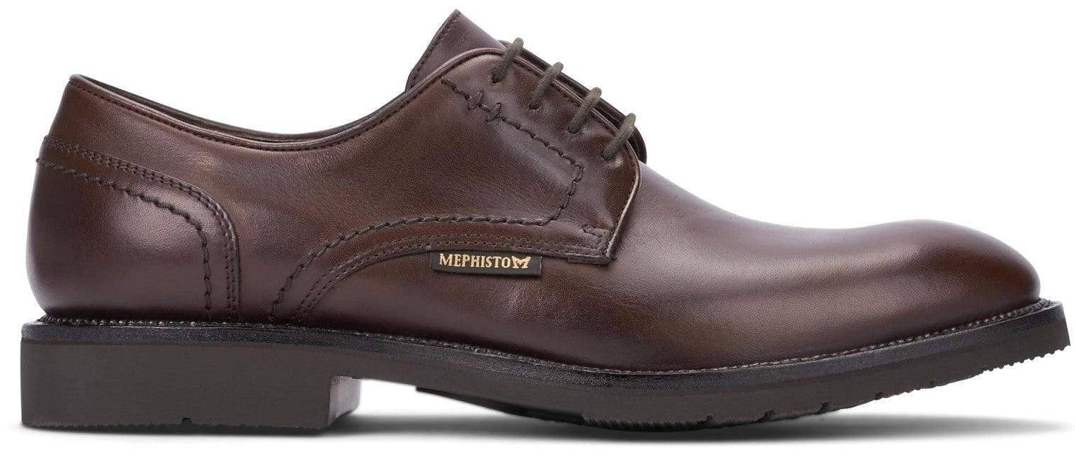 'Nikola' handgemaakte goodyear-veterschoen voor heren - Bruin - Chaplinshoes'Nikola' handgemaakte goodyear-veterschoen voor heren - BruinMephisto