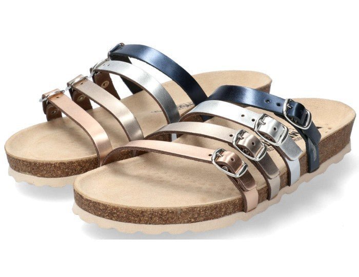 Sandalia tipo chancla para mujer 'ninon' - mezcla rosa - ChaplinshoesSandalia tipo chancla para mujer 'ninon' - rosa mixMephisto