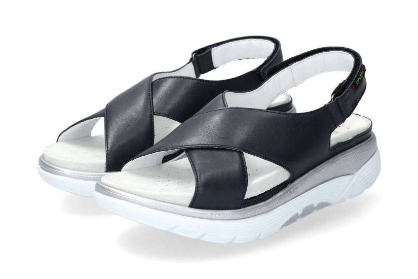 Damesloopsandaal 'Nola' - blauw - ChaplinshoesRollende damessandaal 'Nola' - blauwMephisto