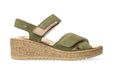'Noor' women's ergonomic wide fit (H) sandal - Green - Chaplinshoes'Noor' women's ergonomic wide fit (H) sandal - GreenMephisto