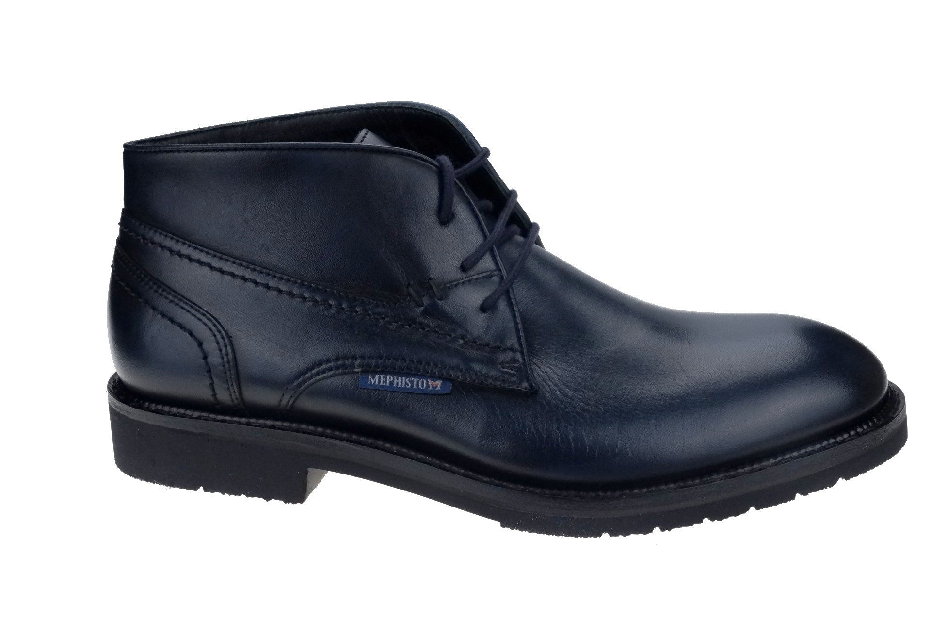 'Novak' men's goodyear handmade dressed boot - Blue - Chaplinshoes'Novak' men's goodyear handmade dressed boot - BlueMephisto