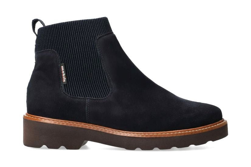 Bota ergonómica de mujer 'Oana' de calce ancho (H) - Azul - ChaplinshoesBota ergonómica de mujer 'Oana' de calce ancho (H) - AzulMephisto