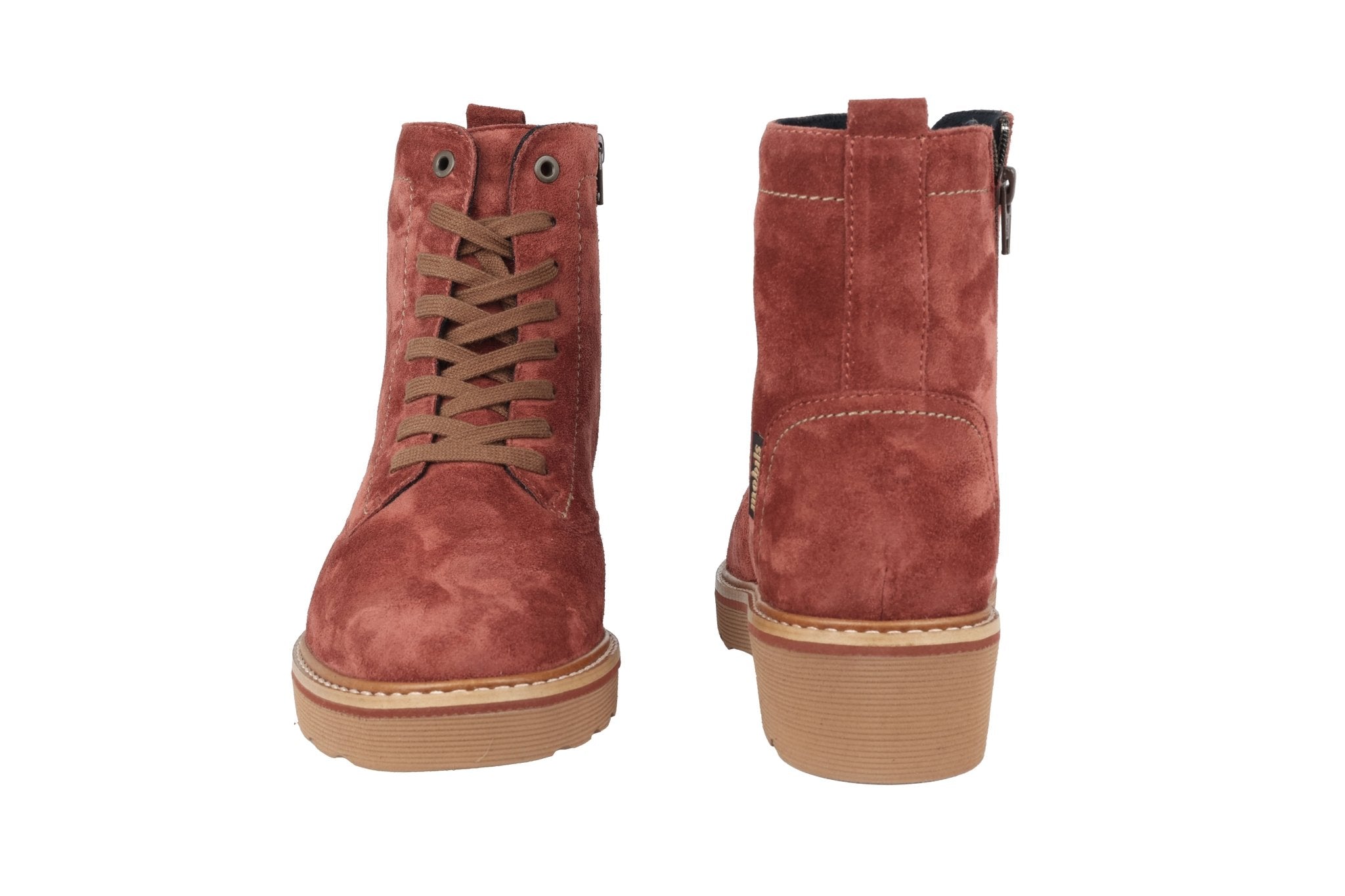 Bota ergonómica de mujer 'Odalia N' de calce ancho (H) - Rojo - ChaplinshoesBota ergonómica de mujer 'Odalia N' de calce ancho (H) - RojoMephisto