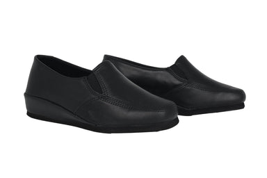 Ciabatta indoor da donna 'Odda' - nera - ChaplinshoesPantofola da casa da donna "Odda" - neraRohde