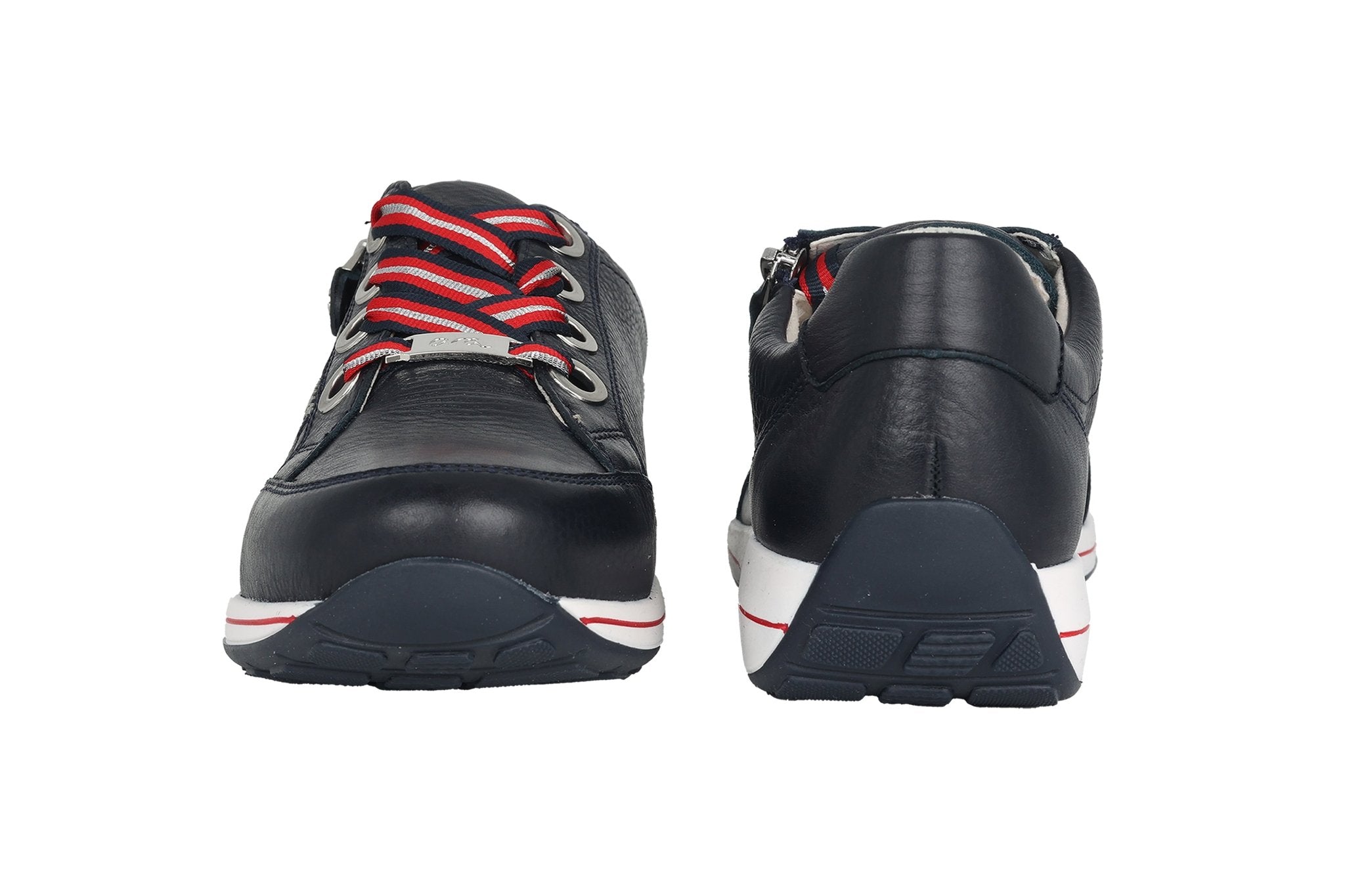 Osaka' zapatillas con cordones y cremallera para mujer - Azul - ChaplinshoesOsaka' zapatillas con cordones y cremallera para mujer - AzulAra