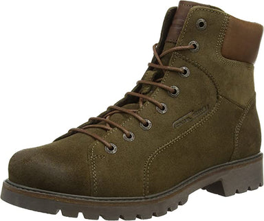 'Outback' damestøvle med varmlinede snørebånd - Grøn - Chaplinshoes'Outback' damestøvle med varmlinede snørebånd - GreenCamel Active