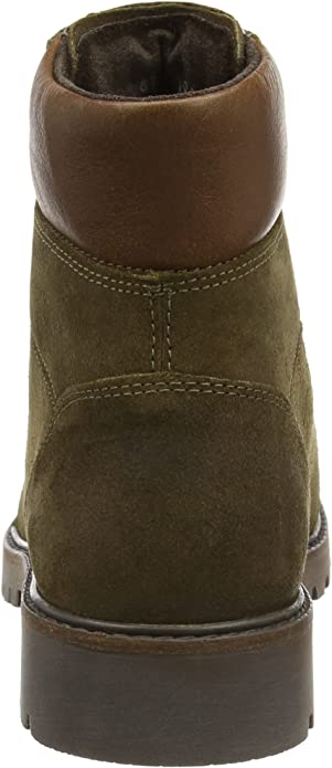 'Outback' warmgevoerde dameslaars met vetersluiting - Groen - Chaplinshoes'Outback' warmgevoerde dameslaars met vetersluiting - GreenCamel Active